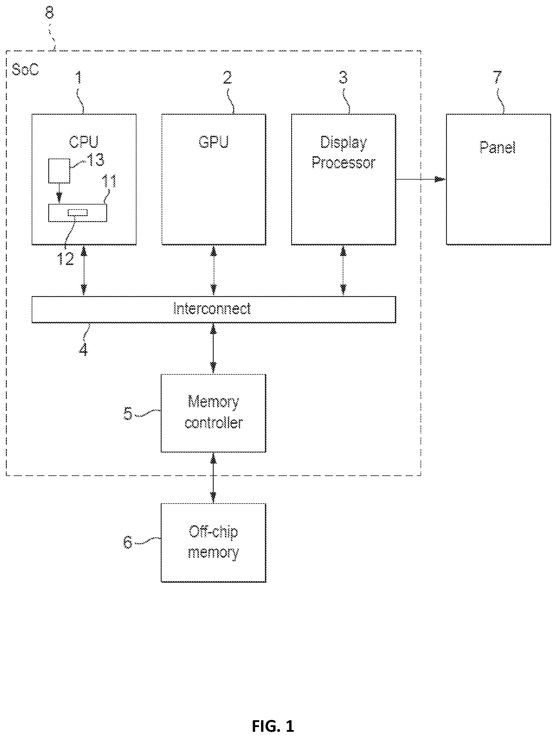 Patent US12541910 — Graphics processor for rendering images using ray tracing — Figure 1