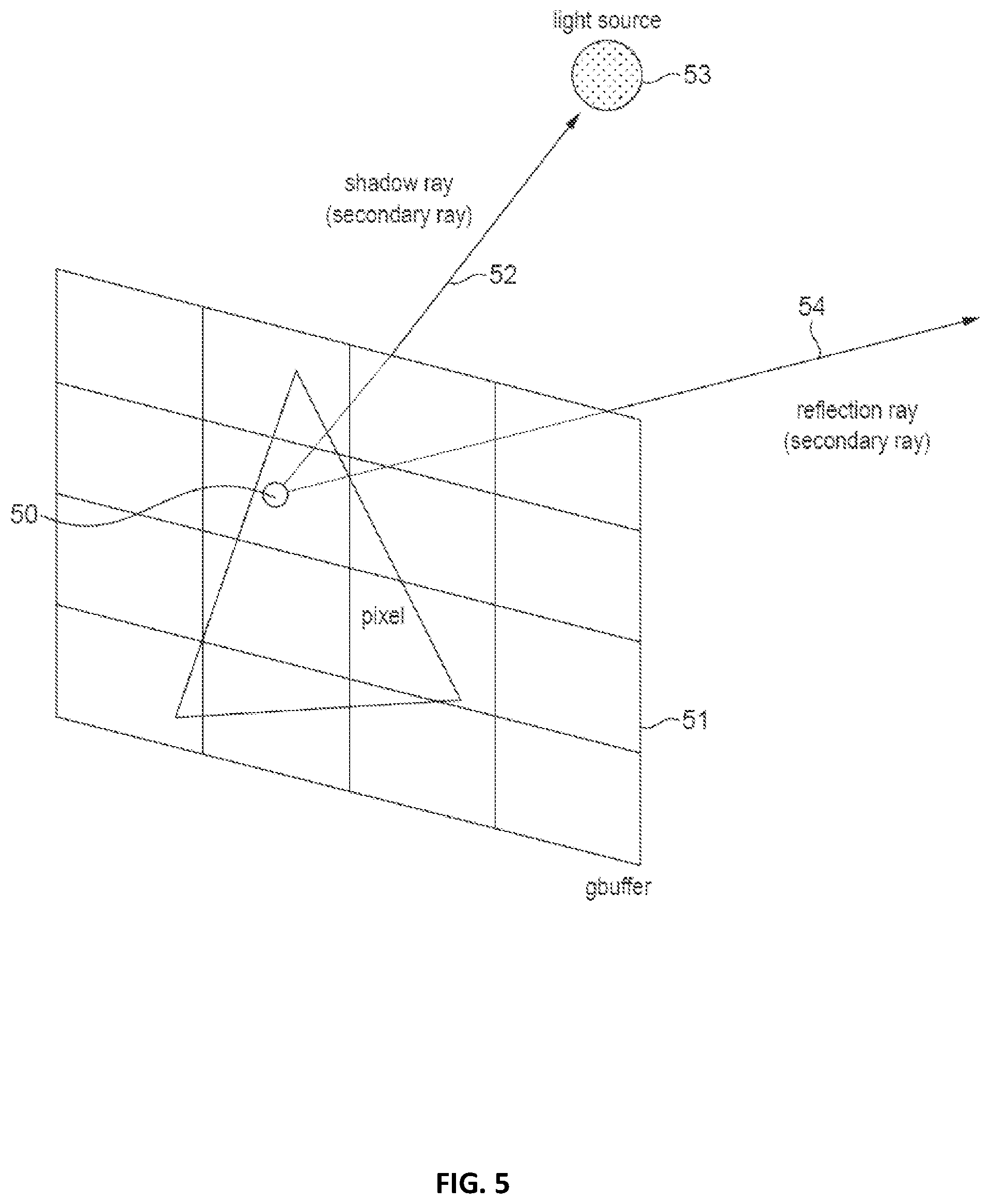 Patent US12541910 Figure 7 – Graphics processor for rendering images using ray tracing