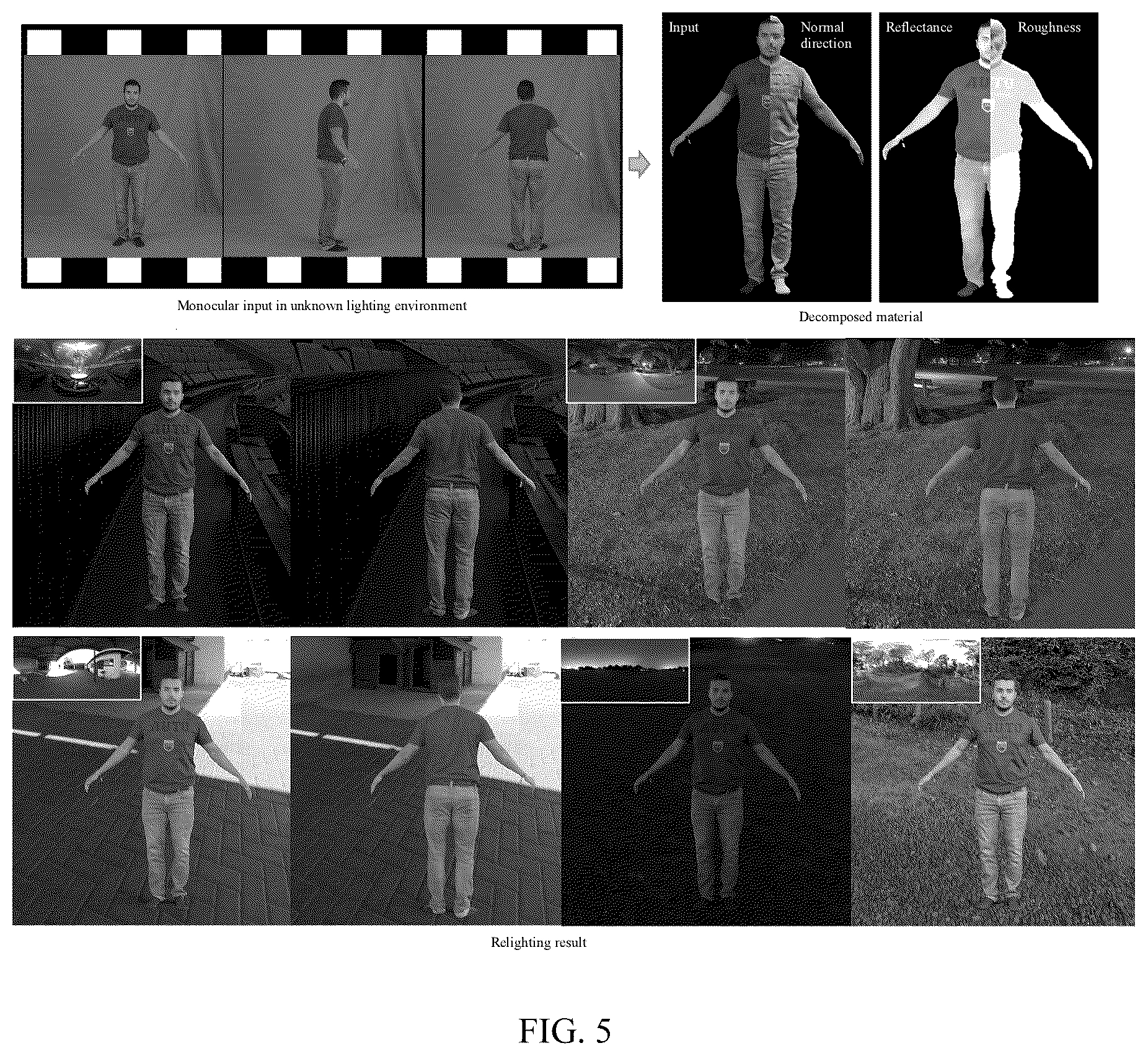 Patent US12541913 Figure 5 – Method and apparatus for rebuilding relightable implicit human body model