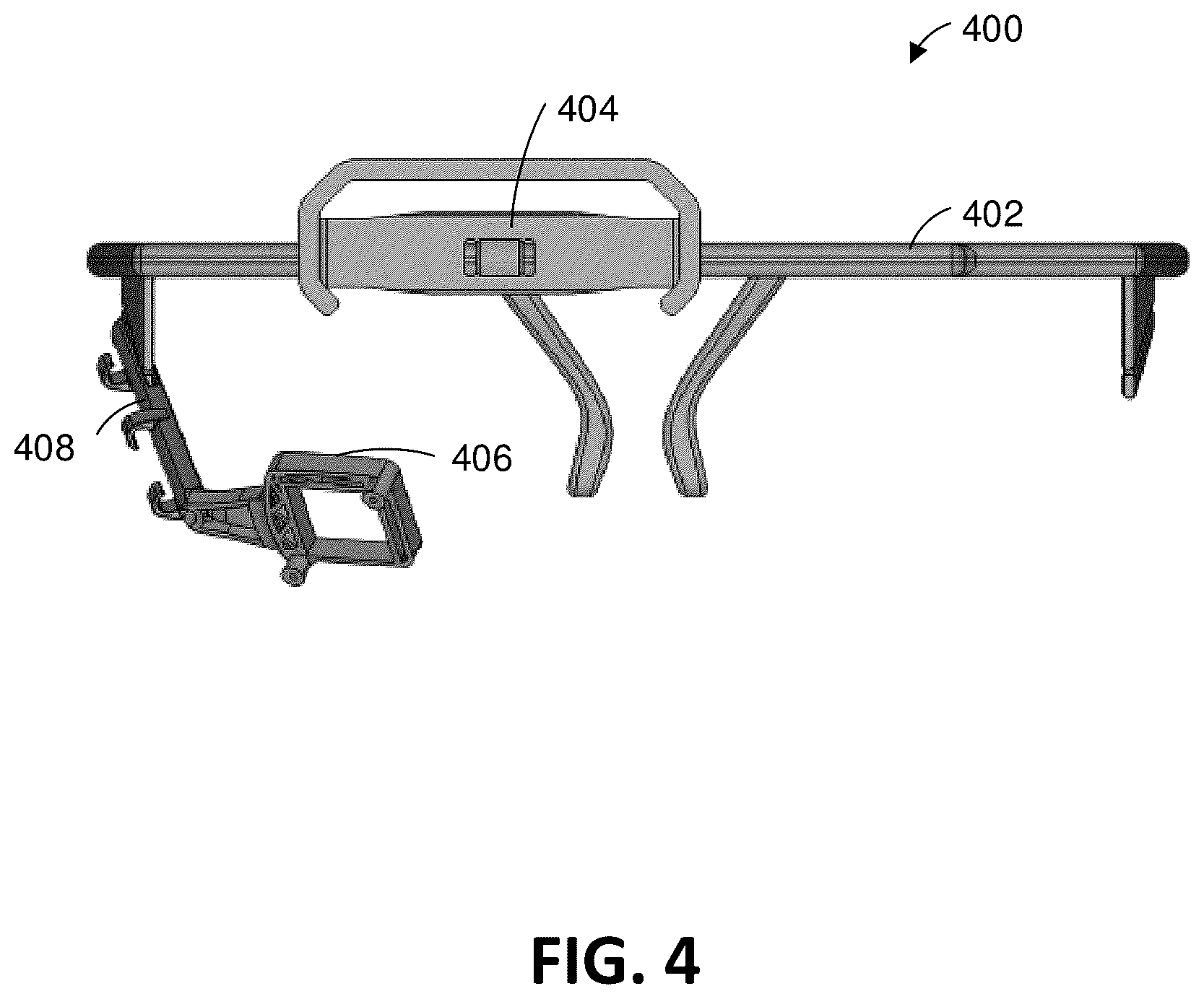 Patent US12541940 Figure 4 – Visual attention tracking using gaze and visual content analysis