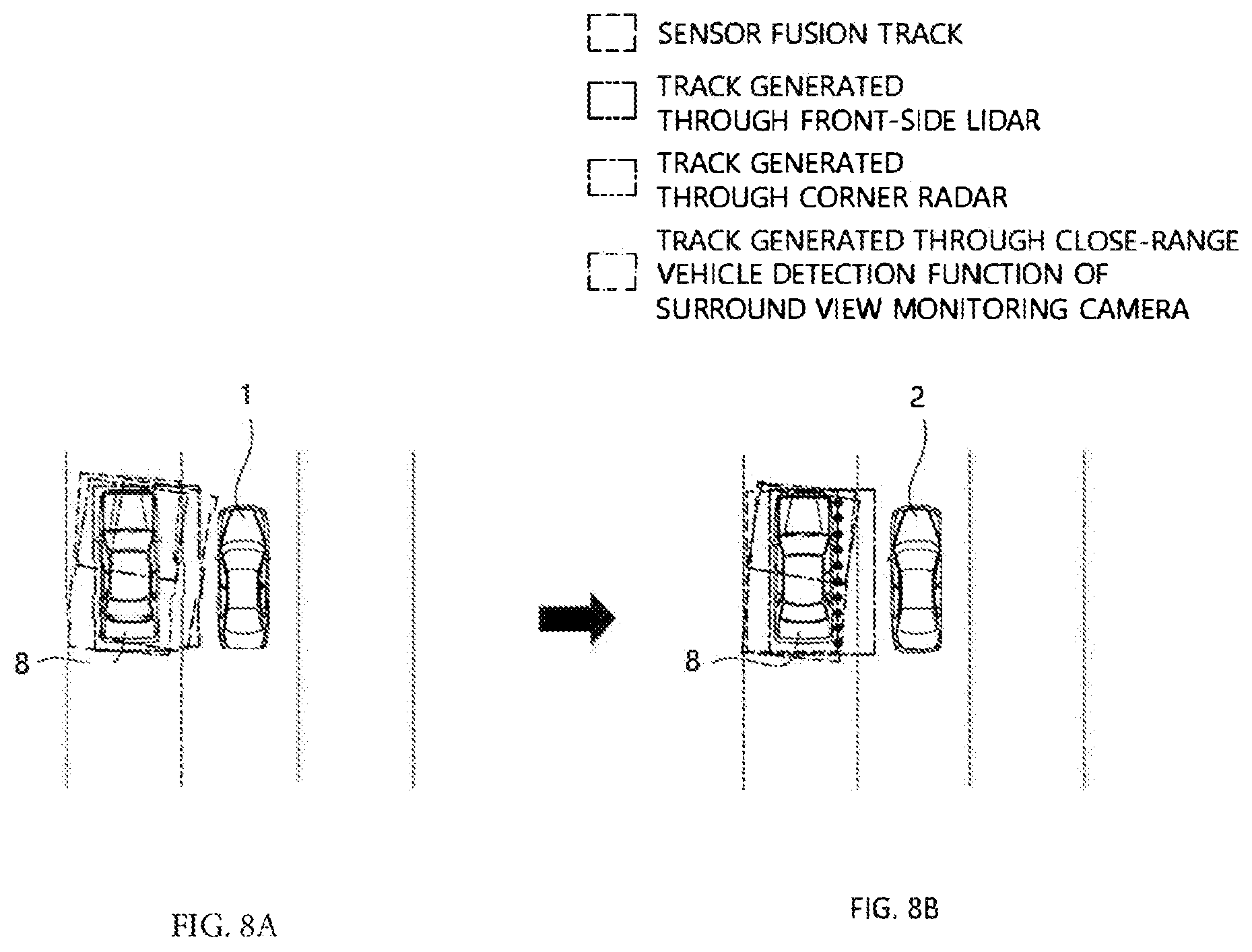 Patent US12541960 Figure 8 – Method and system for sensor fusion in vehicle
