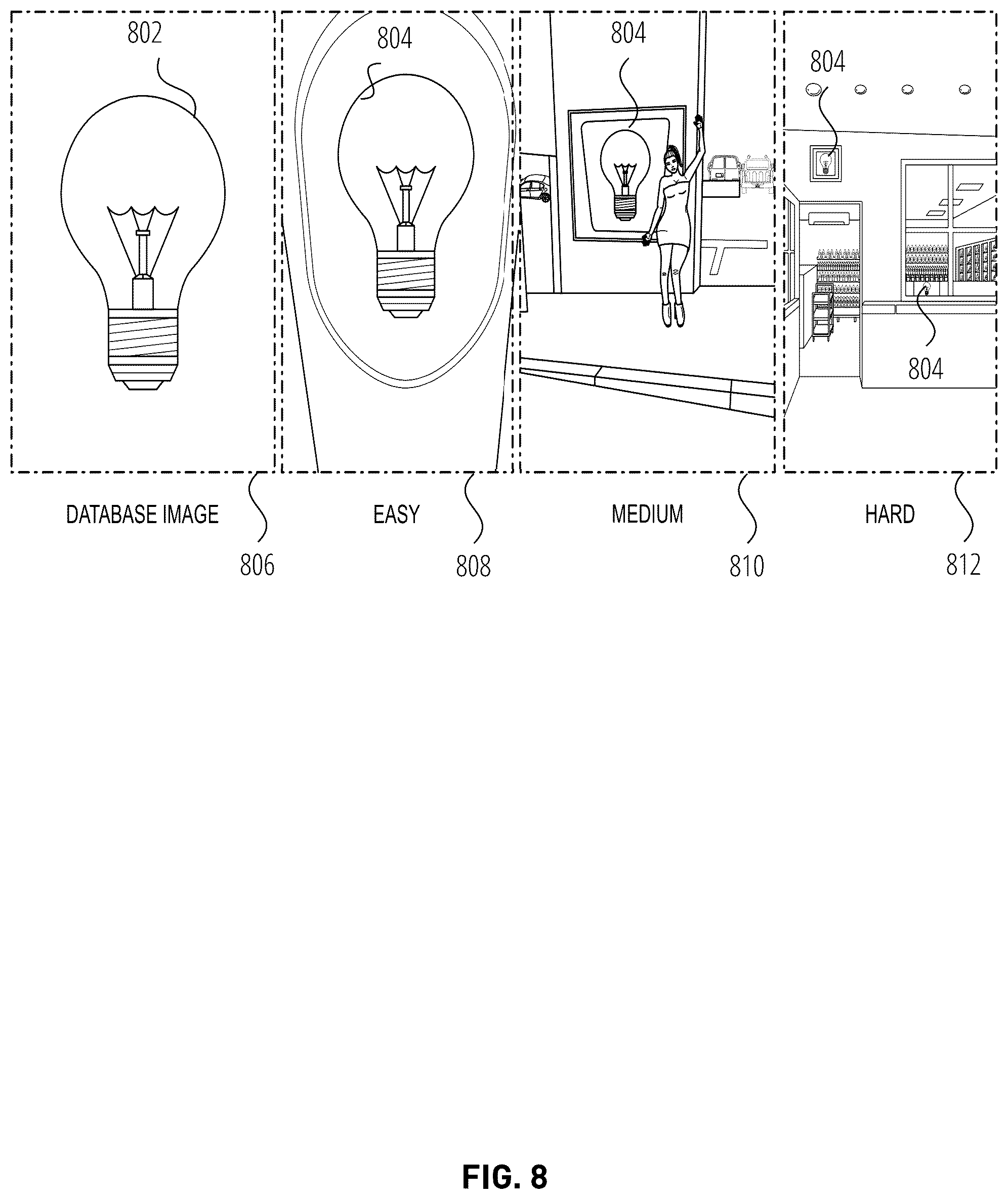 Patent US12541966 Figure 8 – Few-shot logo recognition system