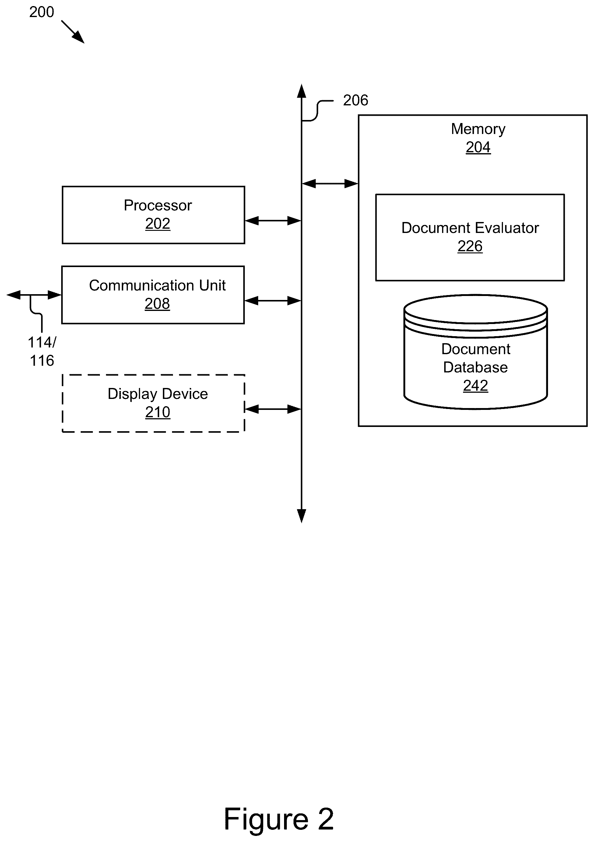 Patent US12541985 Figure 2 – Document image blur assessment