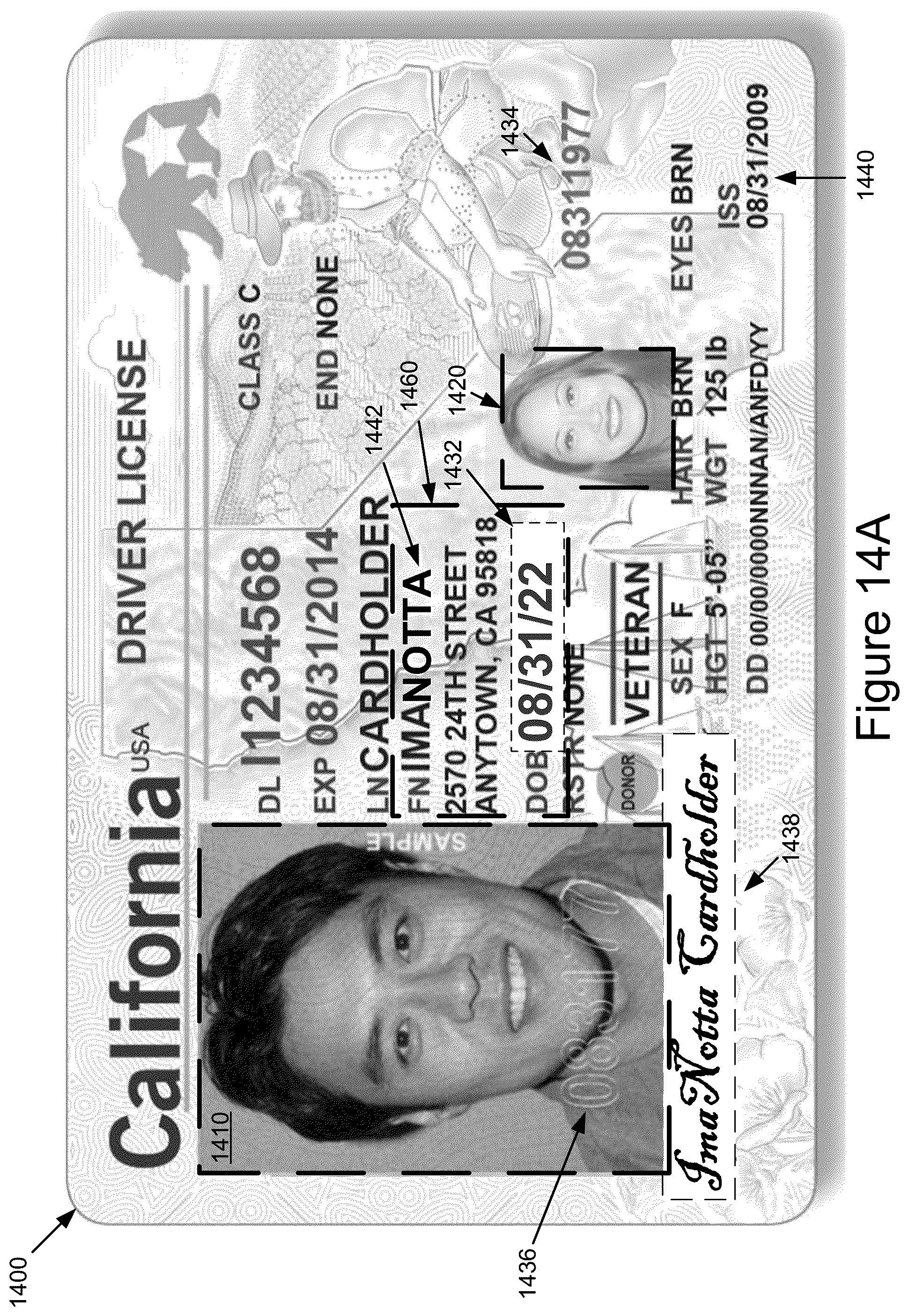 Patent US12541985 Figure 14 – Document image blur assessment