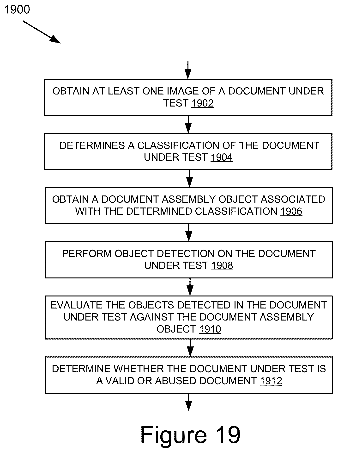Patent US12541985 Figure 20 – Document image blur assessment