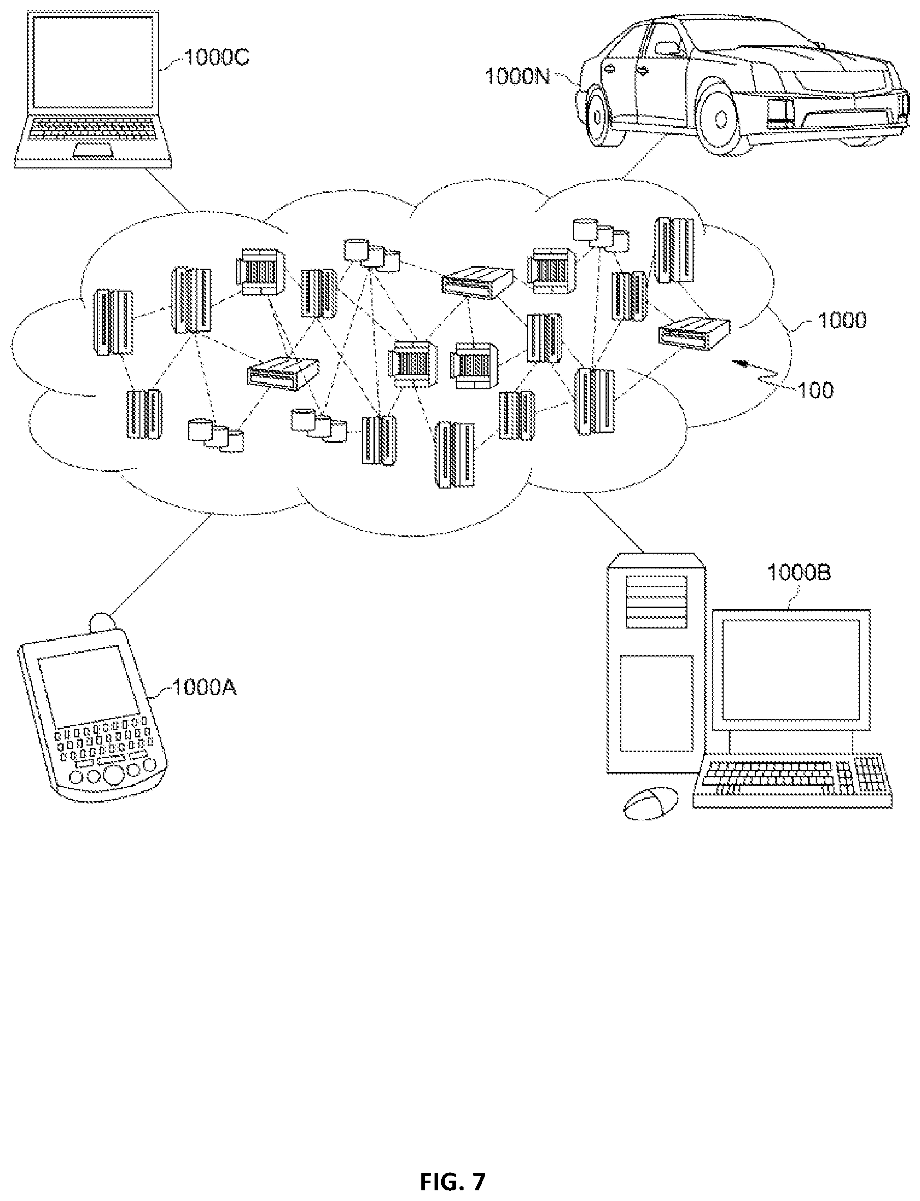 Patent US12541990 Figure 7 – Information extraction from documents containing handwritten text
