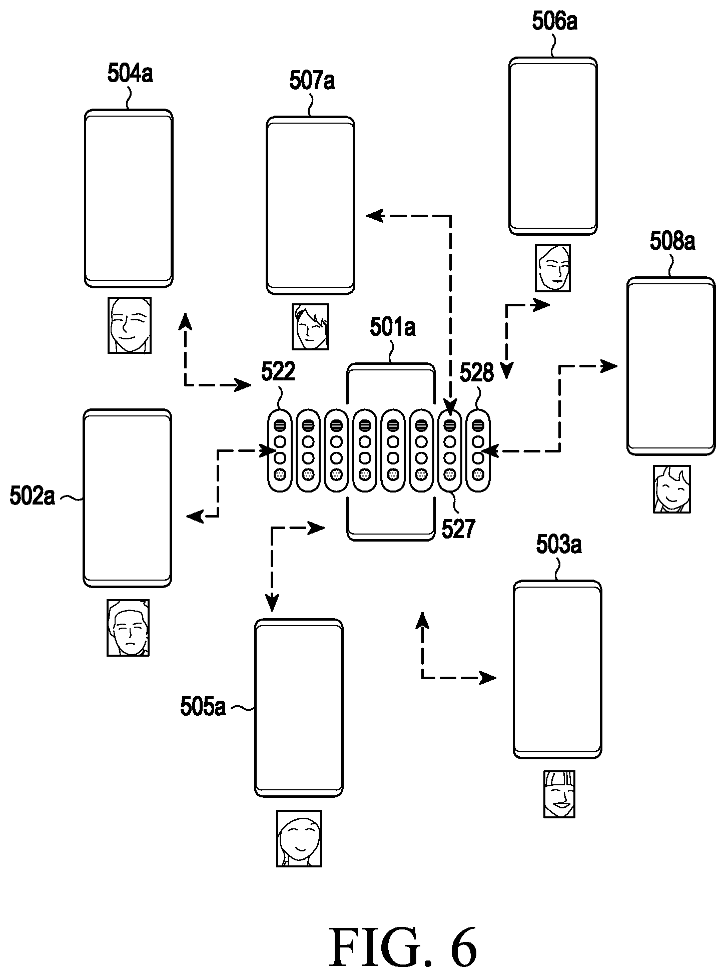 Patent US12541996 Figure 6 – Electronic device, operating method of electronic device, and recording medium