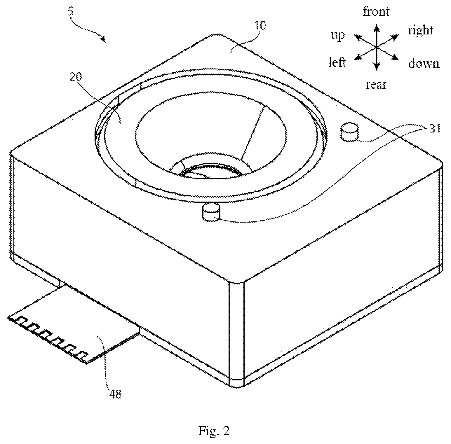 Patent US12547013 Figure 2 – Lens driving device, camera device and electronic apparatus