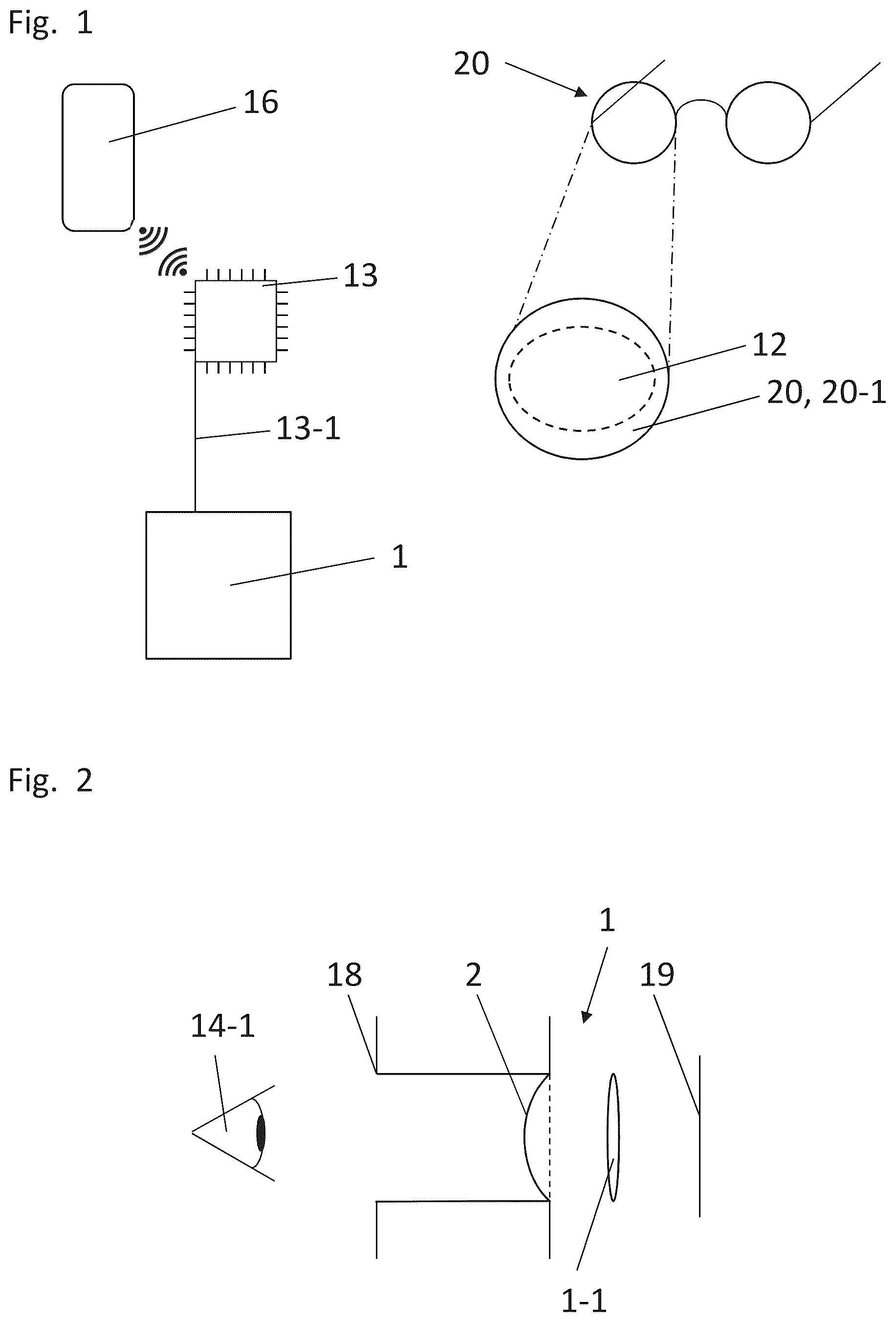 Patent US12547019 — Method for manufacturing a customized optical element to adjust an optical property of an optical component — Figure 1