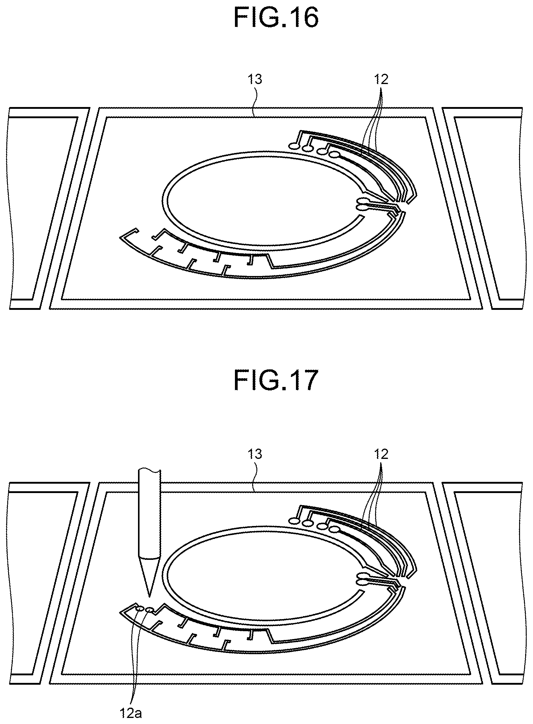 Patent US12547023 Figure 14 – Electronic device, electronic component, contact lens-type electronic device, and method for manufacturing electronic device