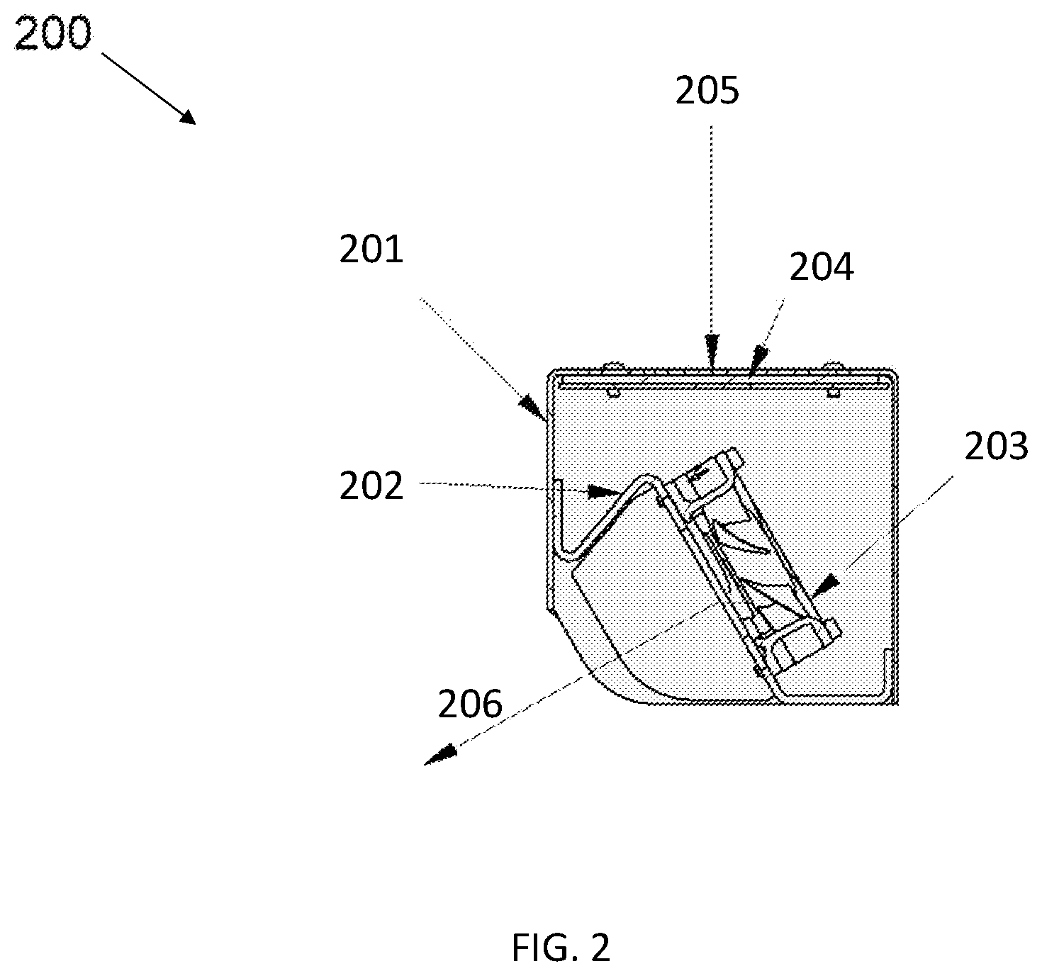 Patent US12547077 Figure 2 – Printing plate exposure method and apparatus with reduced thermal polymerization