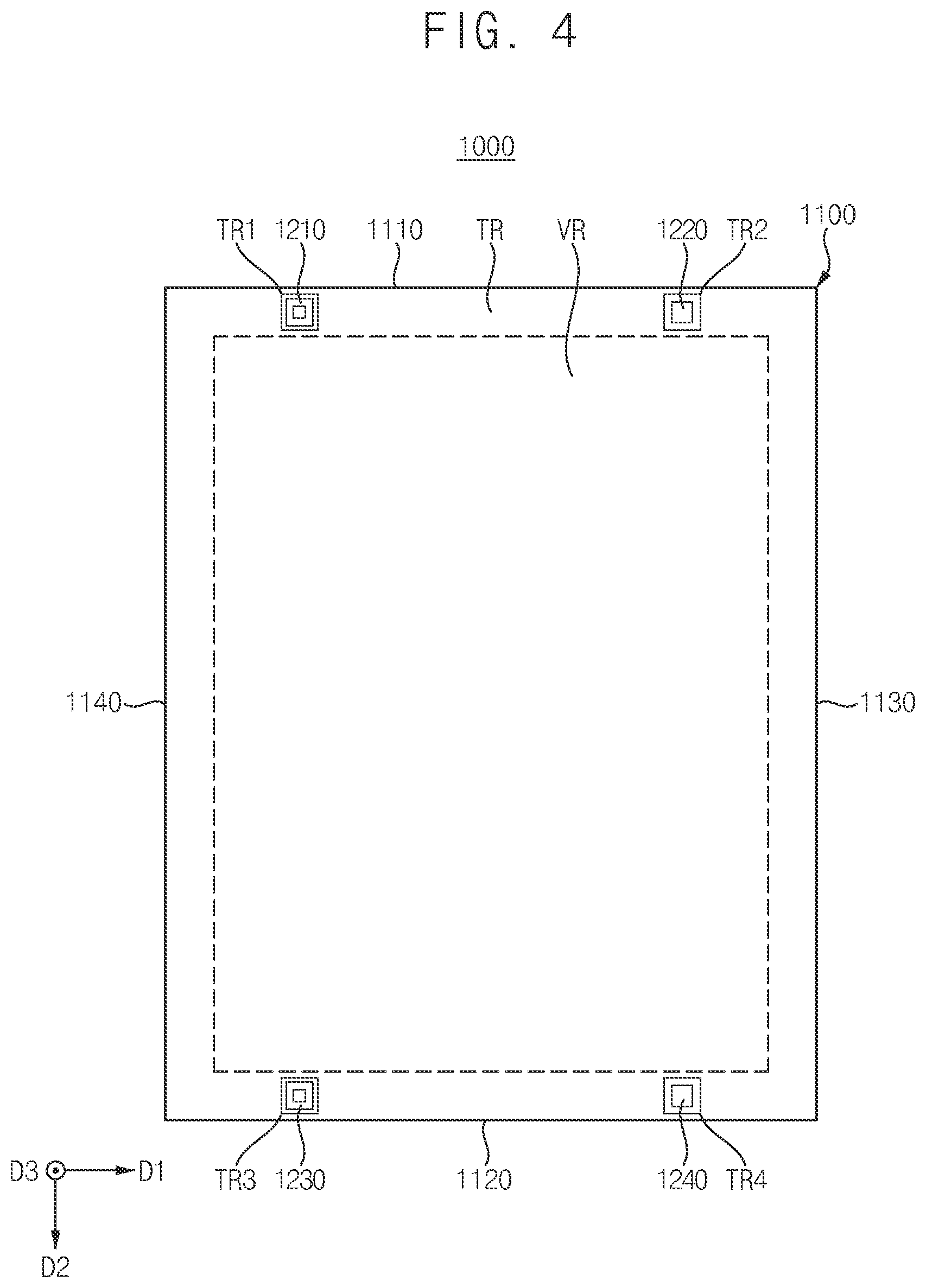 Patent US12547078 Figure 4 – Exposure mask and method of manufacturing display device using the same