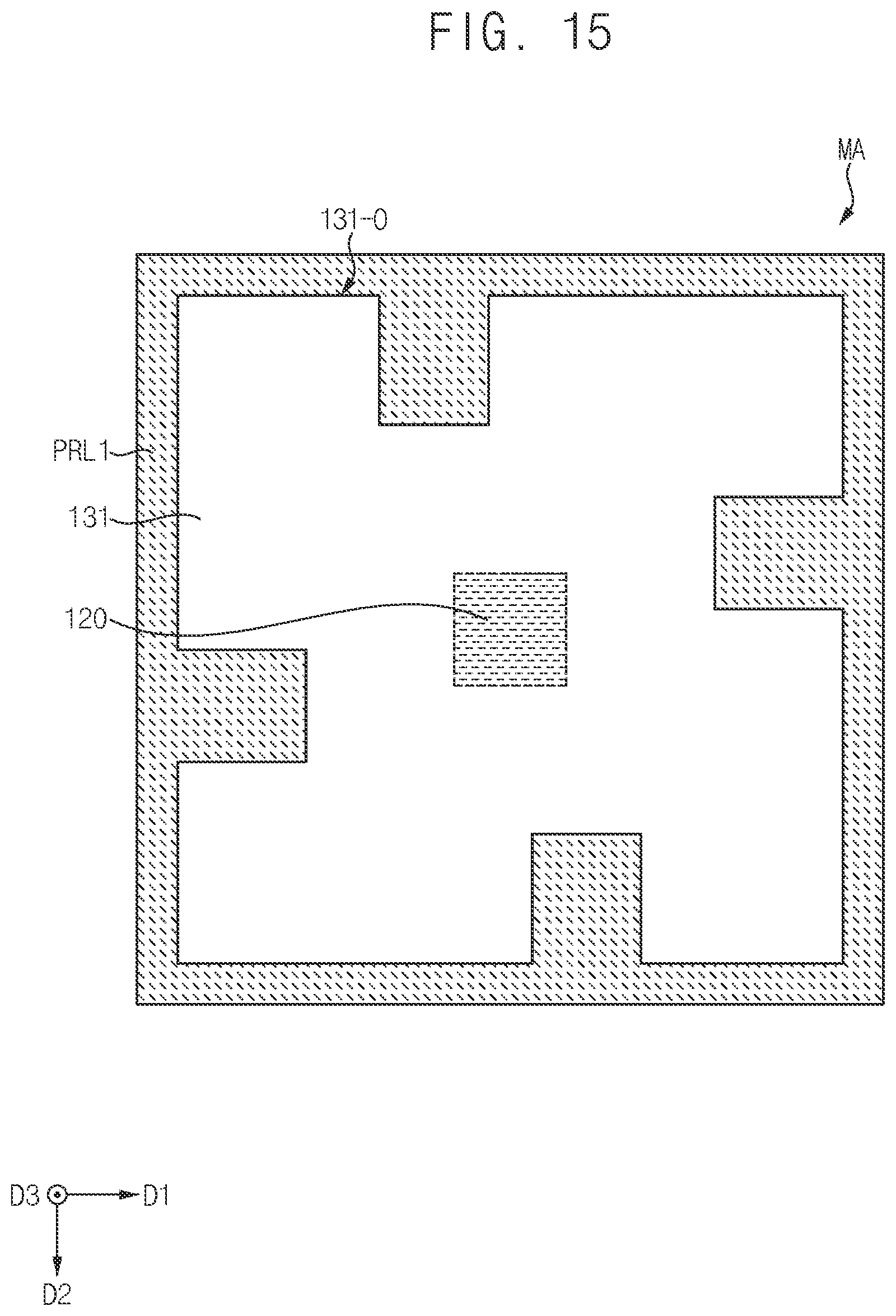 Patent US12547078 Figure 15 – Exposure mask and method of manufacturing display device using the same