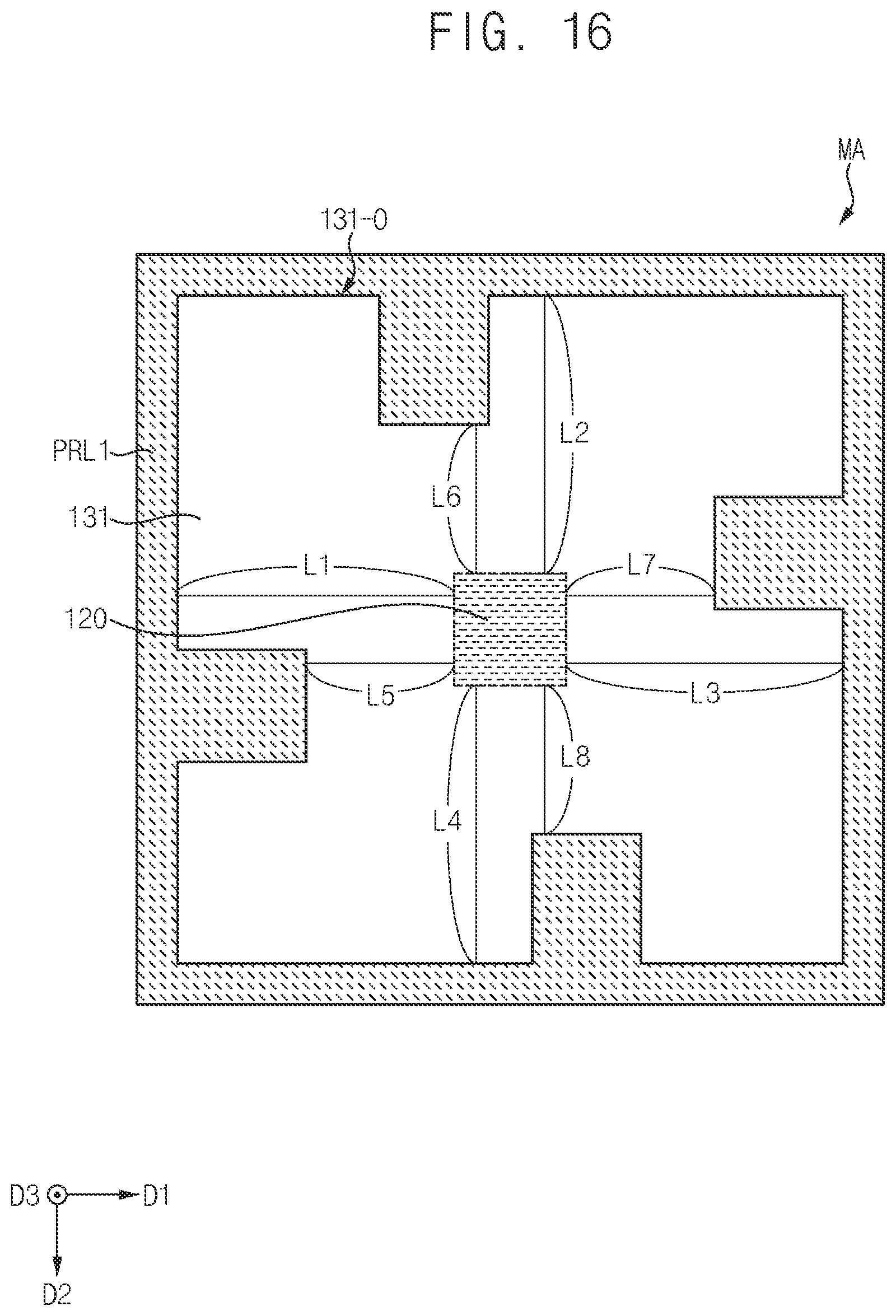 Patent US12547078 Figure 16 – Exposure mask and method of manufacturing display device using the same