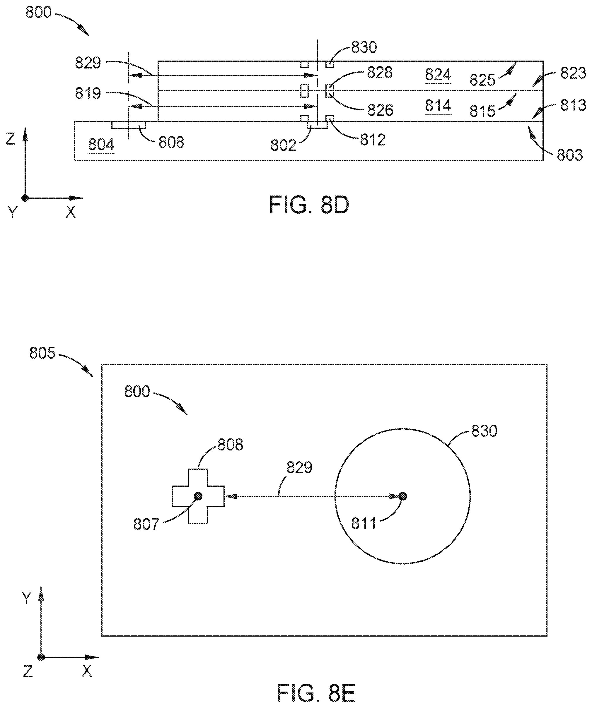 Patent US12547083 Figure 12 – Use of alternating layer patterns approach for effective overlay metrology in multi-stack die applications