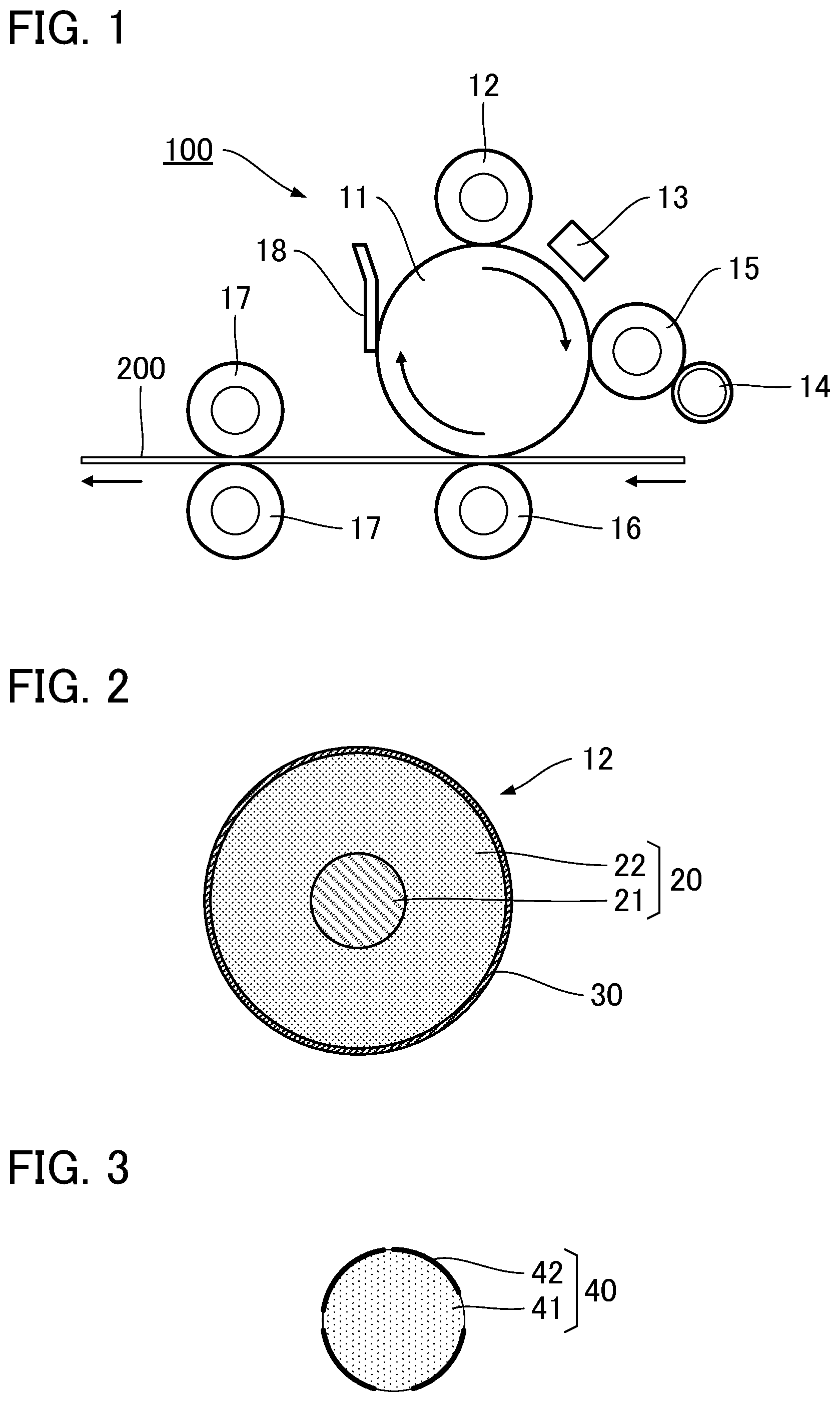 Patent US12547092 — Image-forming roller, charge roller, method for inspecting image-forming roller, and method for inspecting charge roller — Figure 1