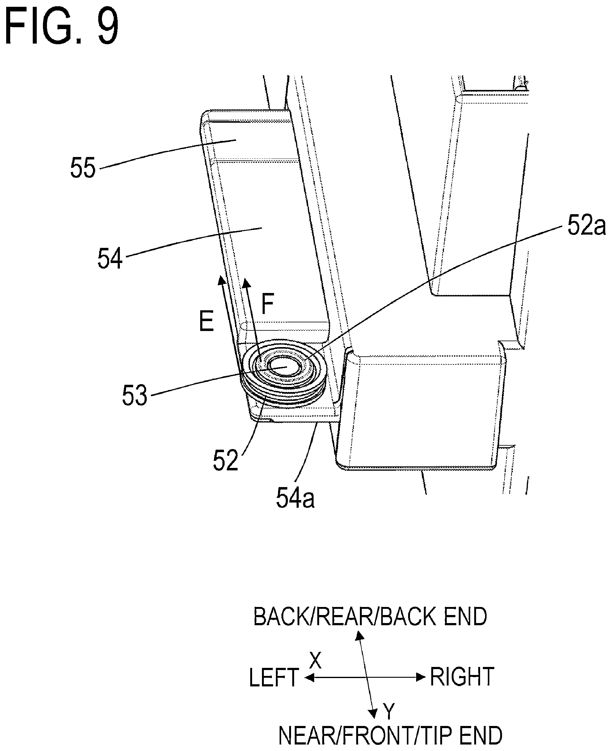 Patent US12547115 Figure 9 – Drawing apparatus and recording apparatus