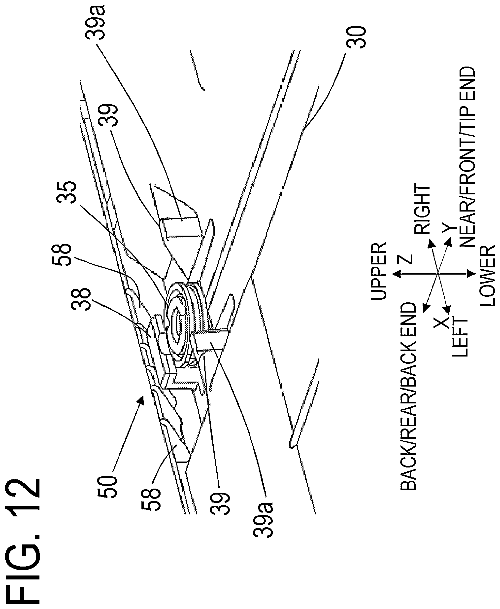 Patent US12547115 Figure 12 – Drawing apparatus and recording apparatus