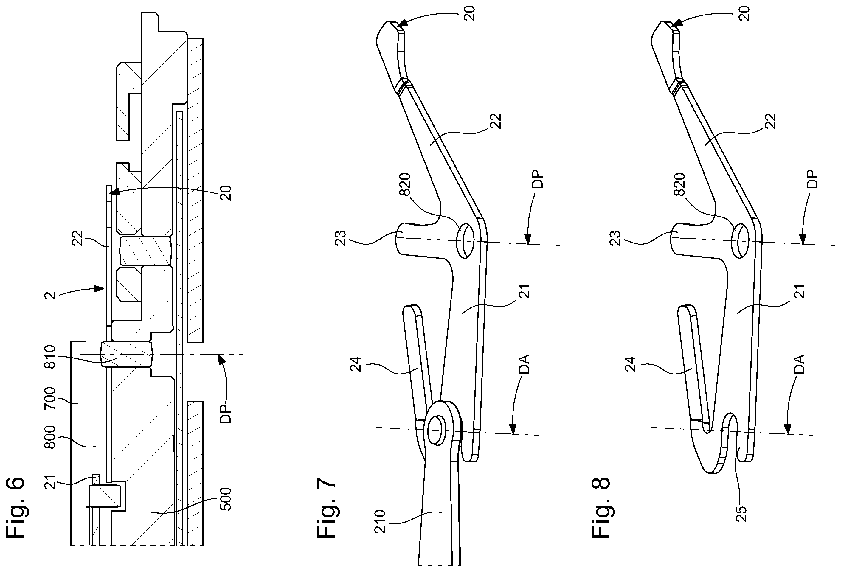 Patent US12547122 Figure 3 – Stopping mechanism for stopping or releasing a horological regulating or chronograph mechanism wheel