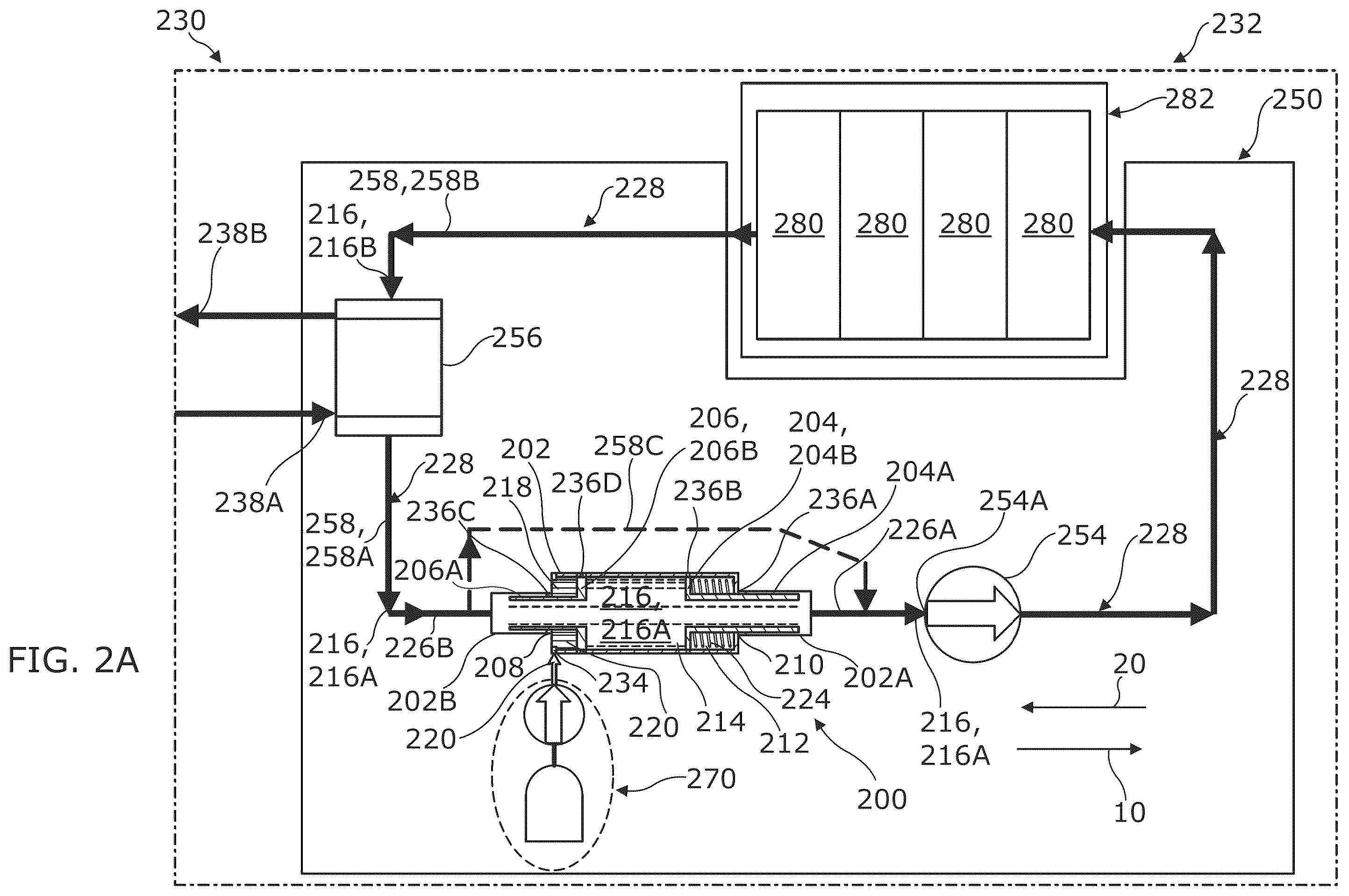 Patent US12547193 Figure 2 – Pressure regulator assembly for a coolant distribution unit
