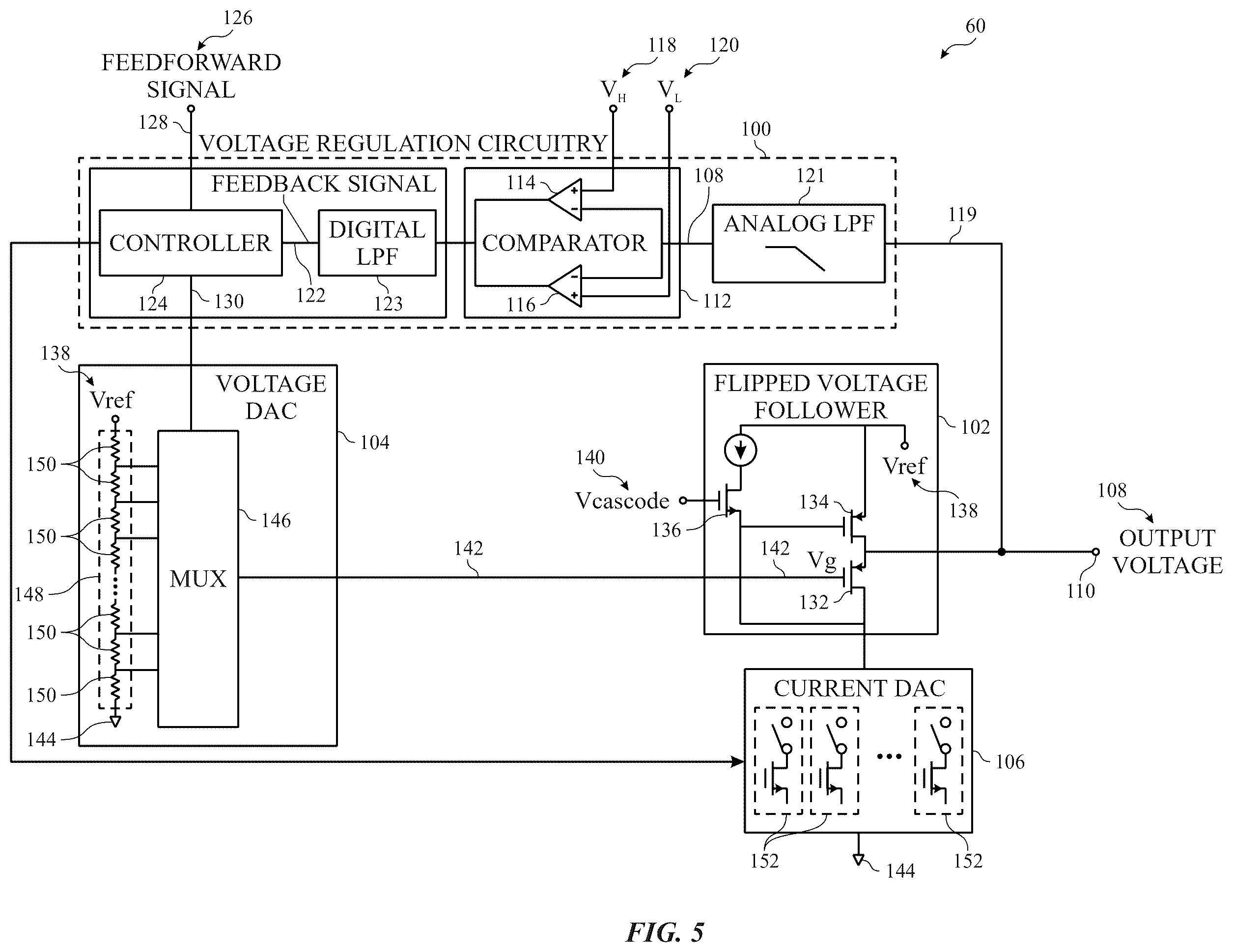 Patent US12547197 Figure 3 – Low dropout regulator with hybrid voltage regulation circuit