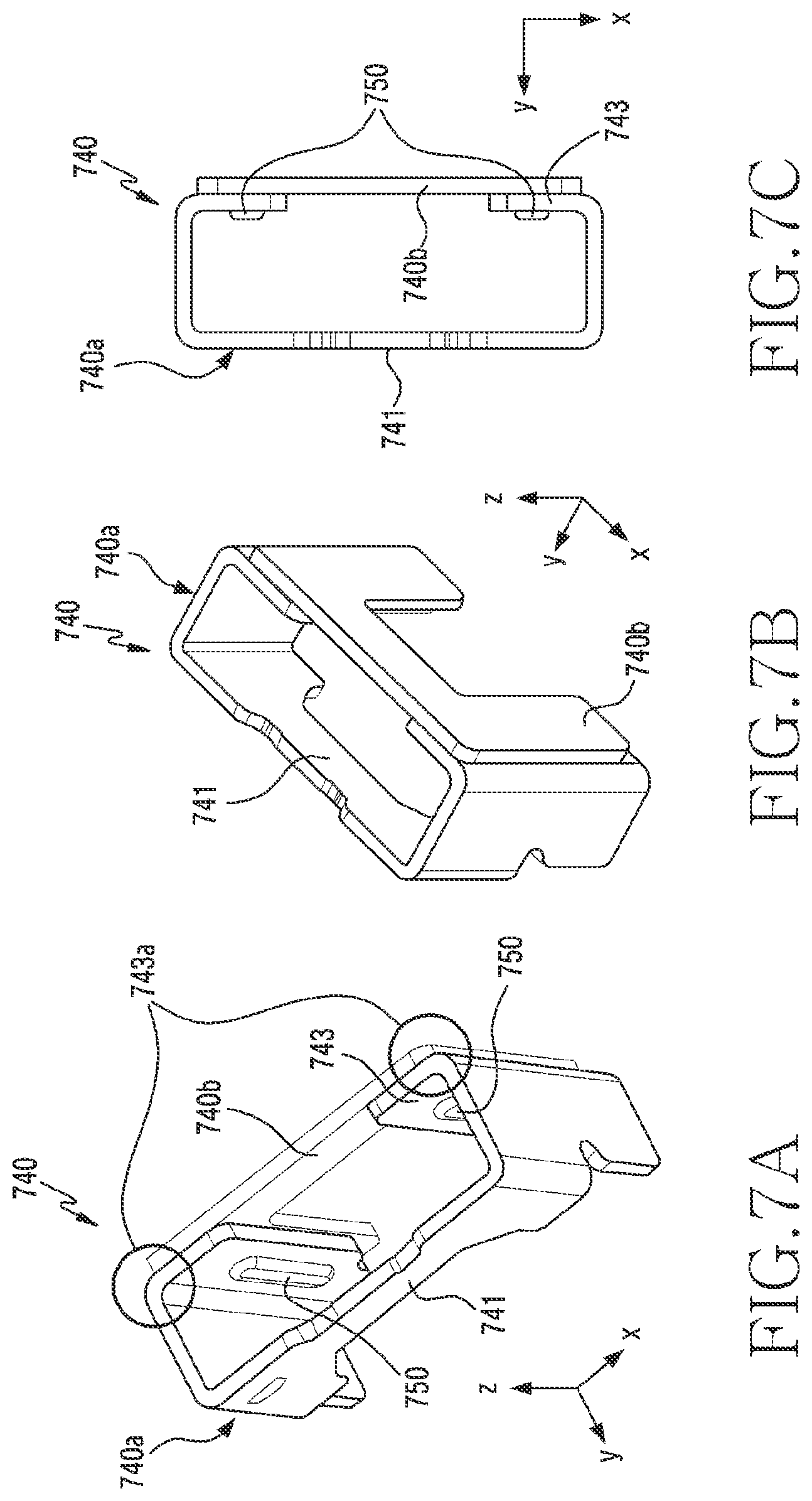 Patent US12547215 Figure 8 – Electronic device including fixing member