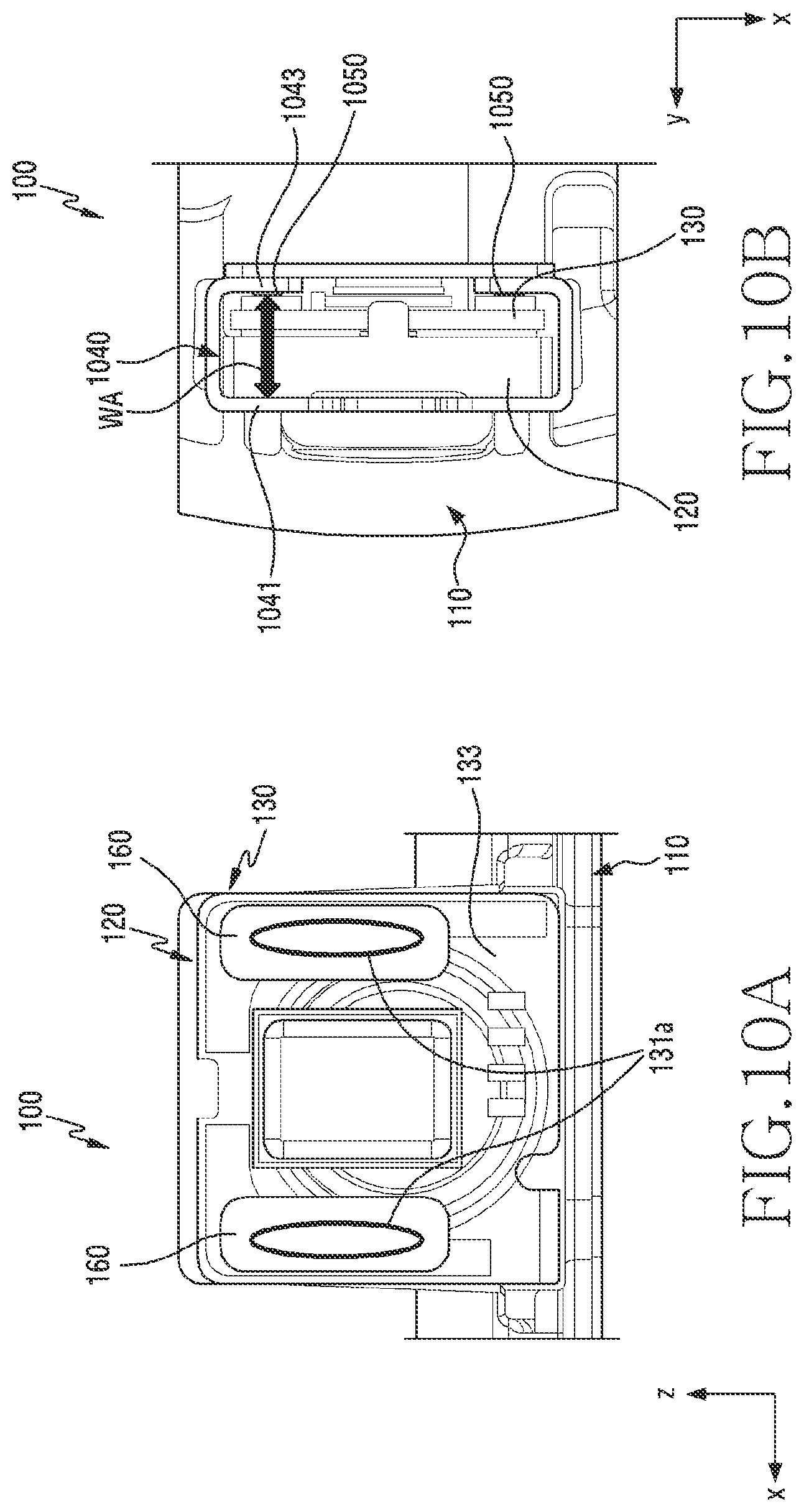 Patent US12547215 Figure 11 – Electronic device including fixing member