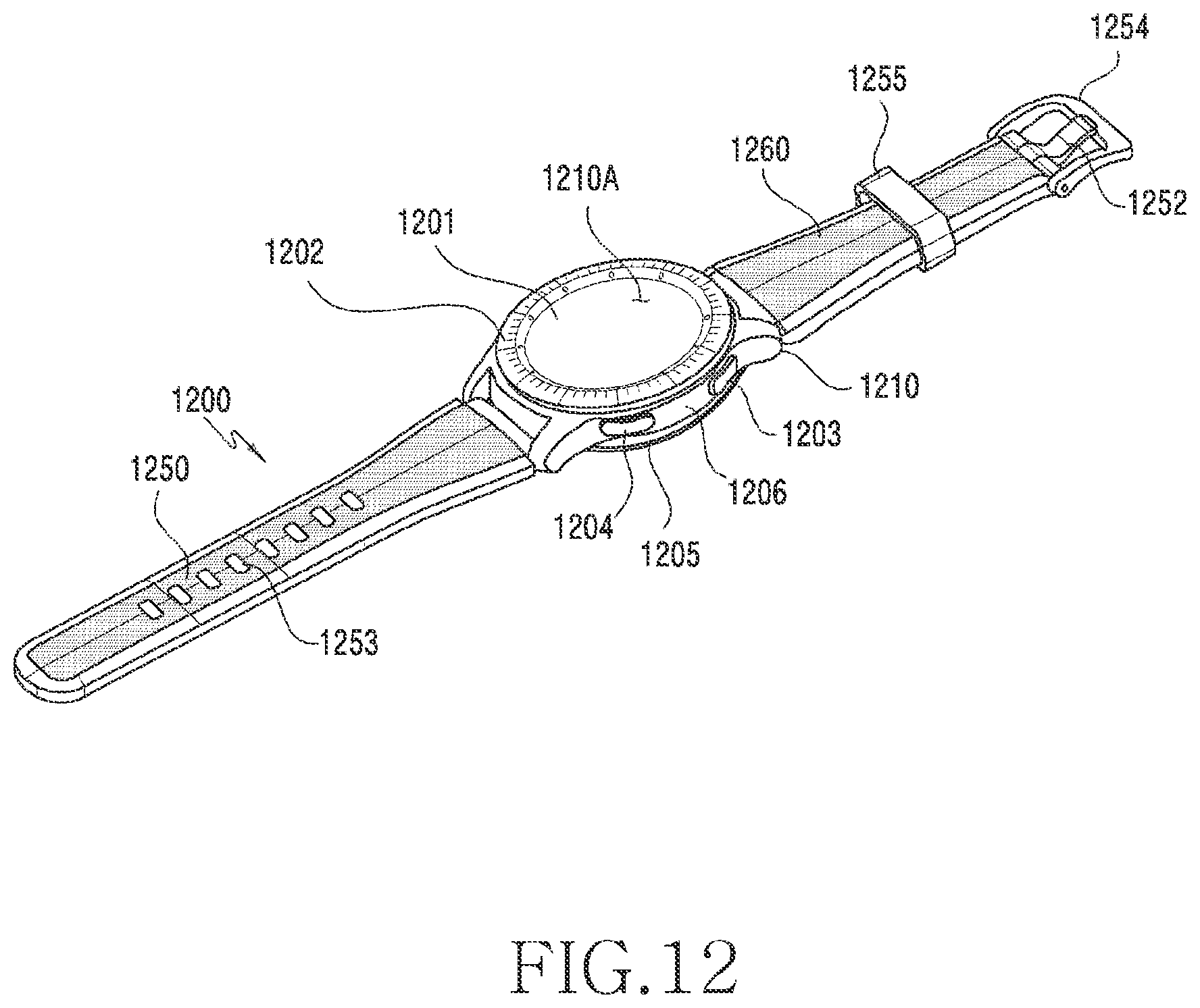 Patent US12547215 Figure 13 – Electronic device including fixing member
