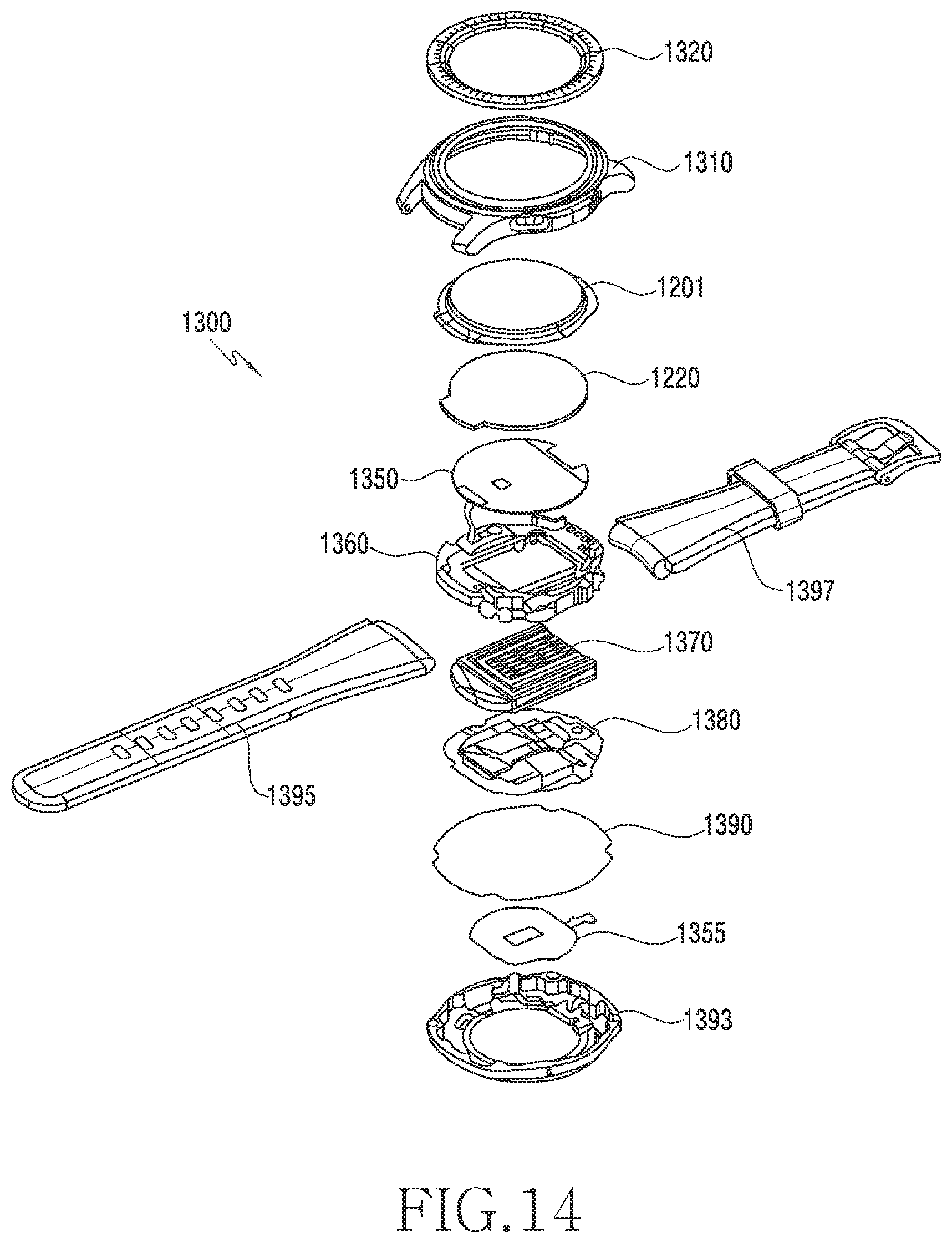 Patent US12547215 Figure 15 – Electronic device including fixing member