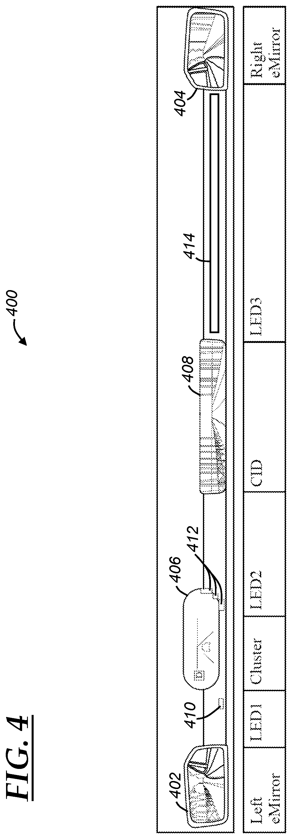 Patent US12547238 Figure 4 – Context-based in-vehicle immersive visual output