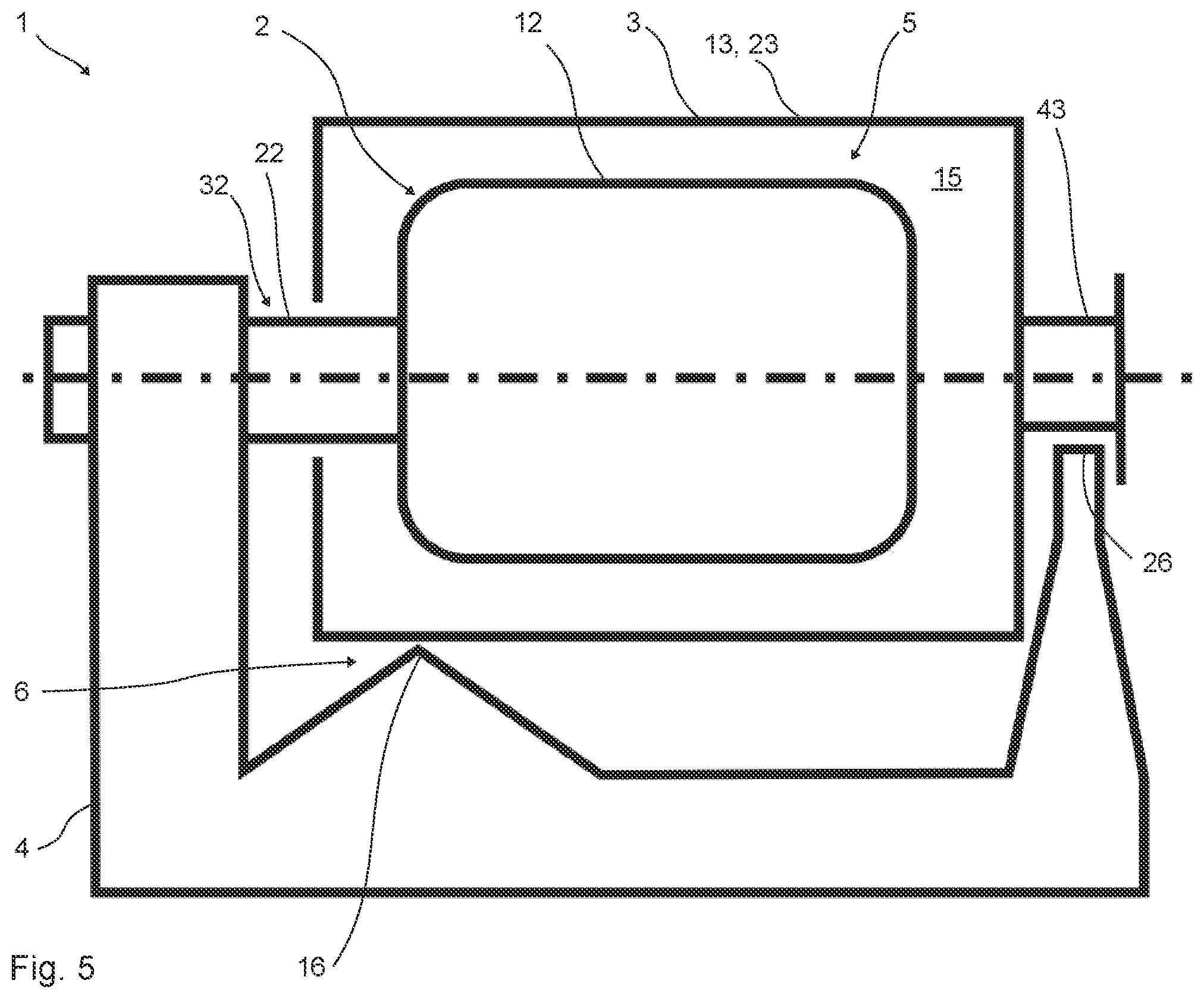 Patent US12547254 Figure 5 – Control device and computer mouse