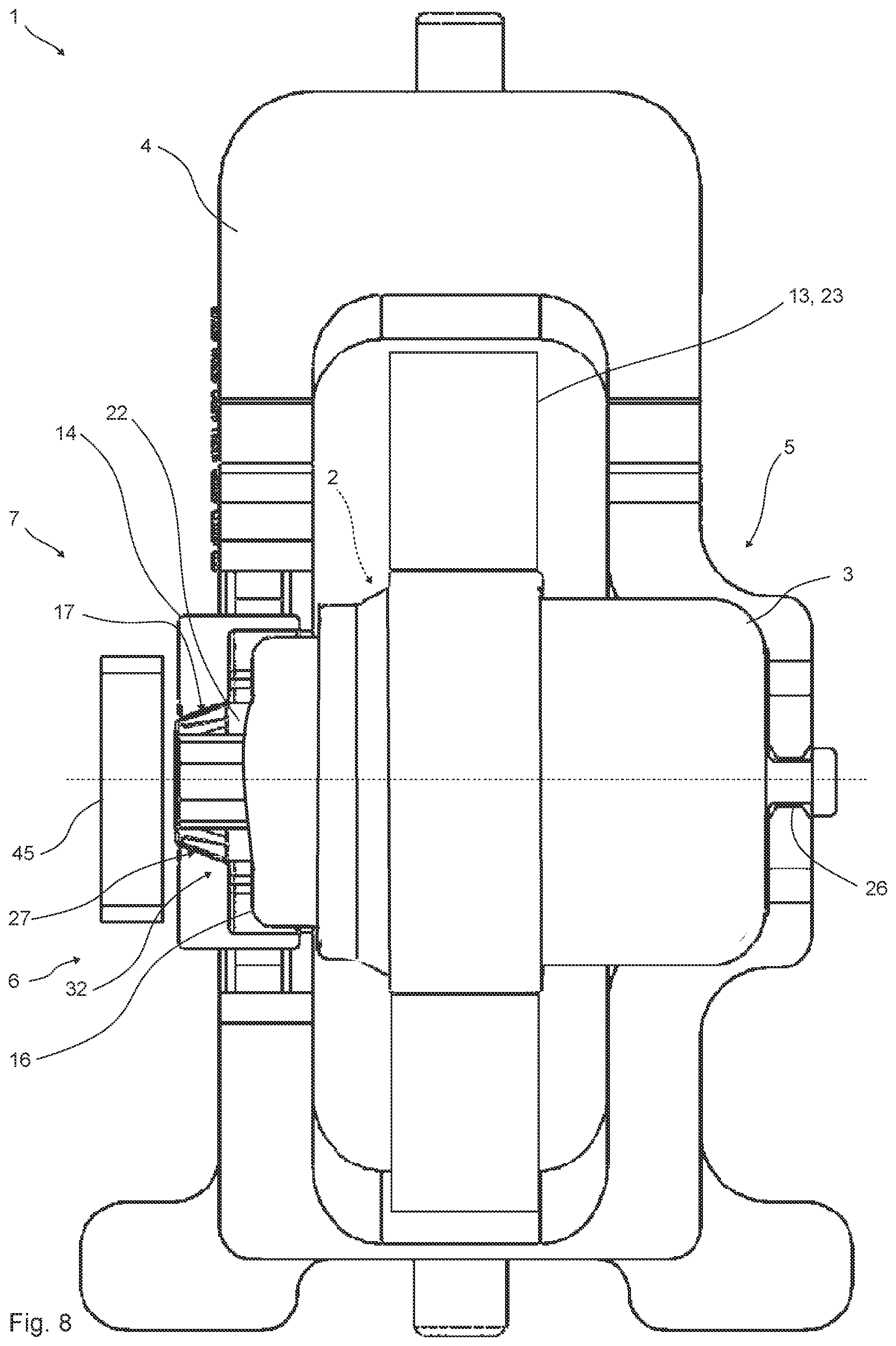 Patent US12547254 Figure 7 – Control device and computer mouse