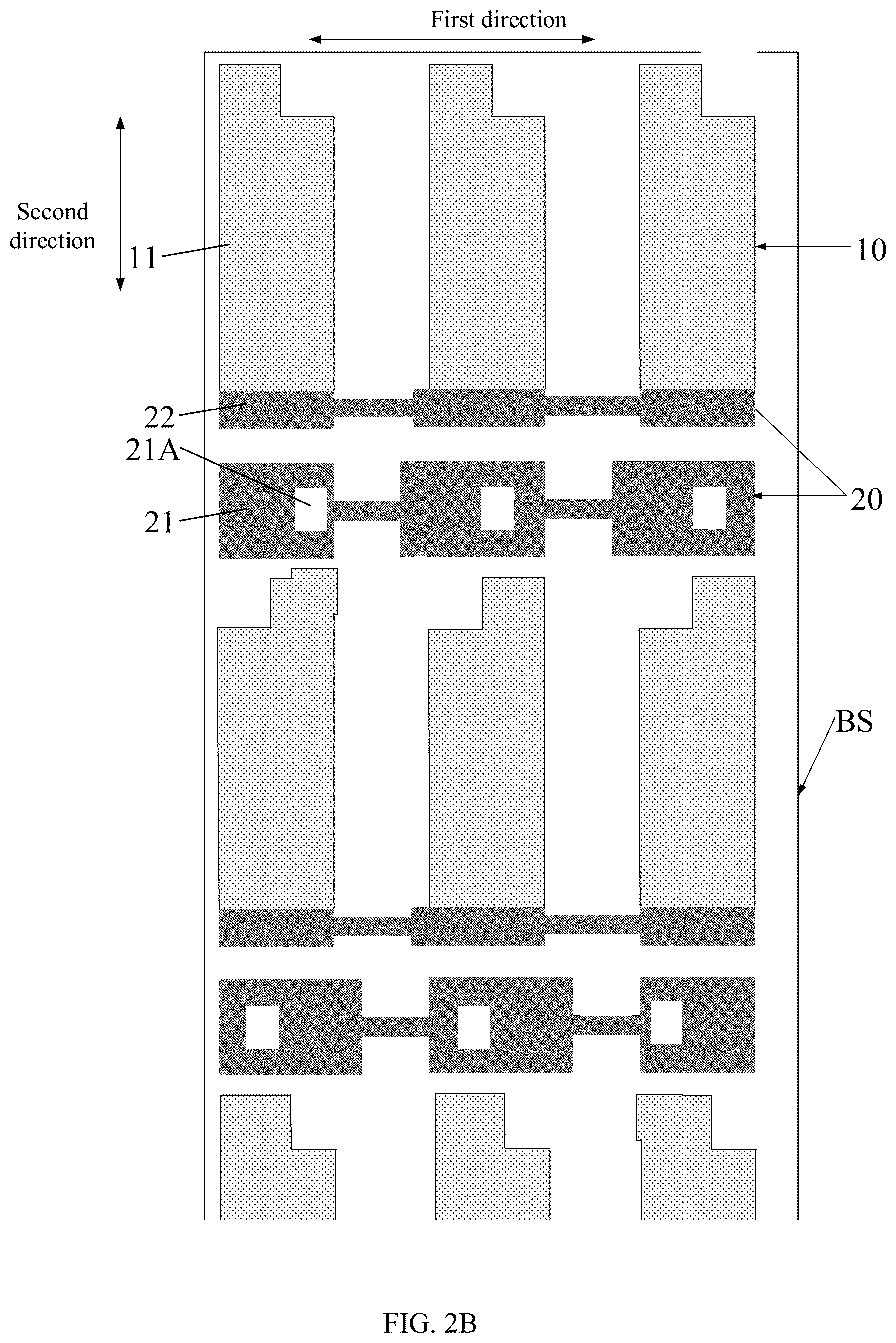 Patent US12547262 Figure 3 – Array substrate and manufacturing method thereof, and touch display device