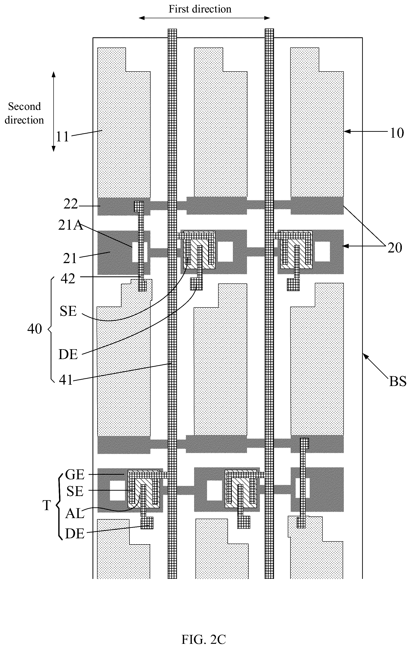 Patent US12547262 Figure 4 – Array substrate and manufacturing method thereof, and touch display device