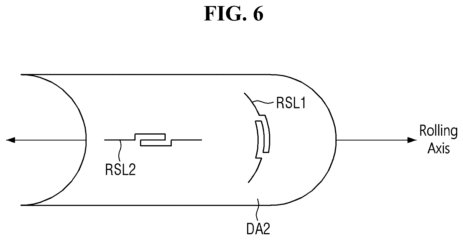 Patent US12547263 Figure 6 – Flexible display device with resistance sensing lines overlapping driving and sensing electrodes