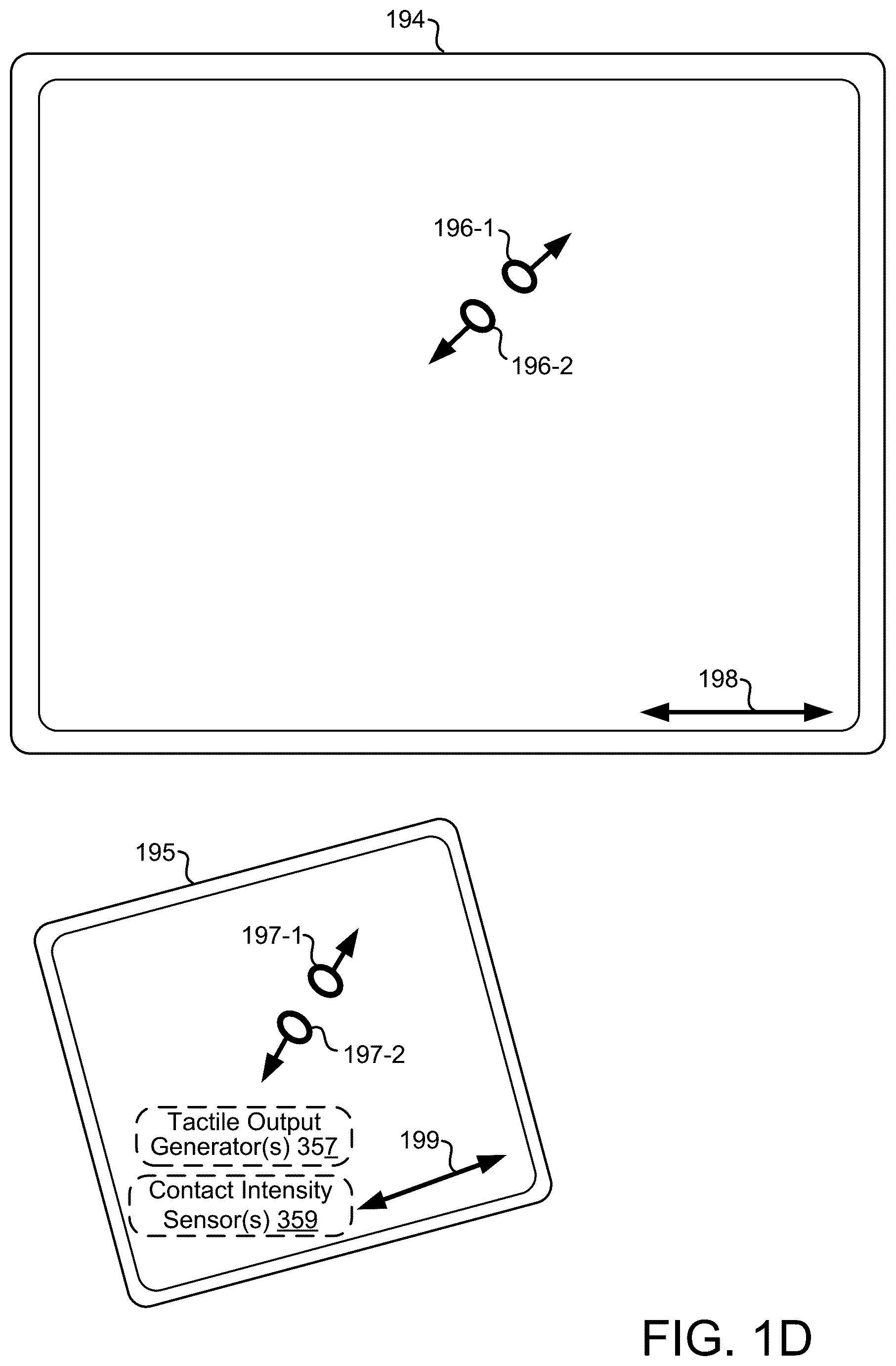 Patent US12547267 Figure 4 – Systems and methods for resizing applications in a multitasking view on an electronic device with a touch-sensitive display