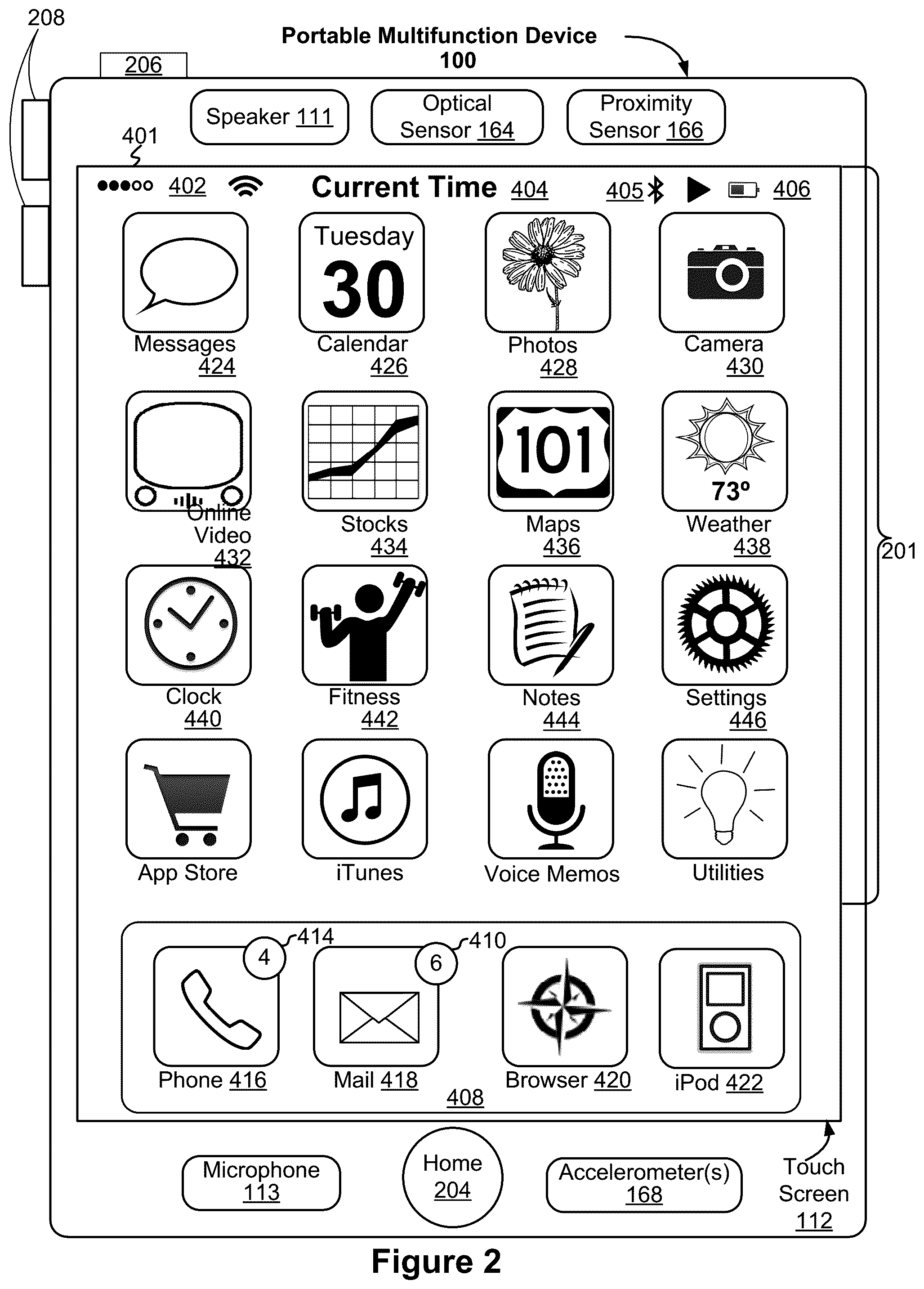 Patent US12547267 Figure 5 – Systems and methods for resizing applications in a multitasking view on an electronic device with a touch-sensitive display