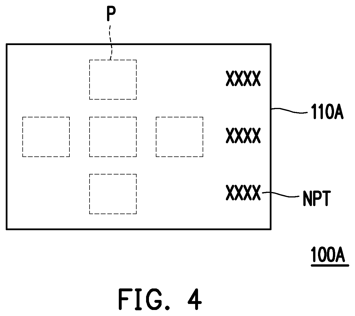 Patent US12547279 Figure 4 – Illuminated touchpad having parallax barrier light source module