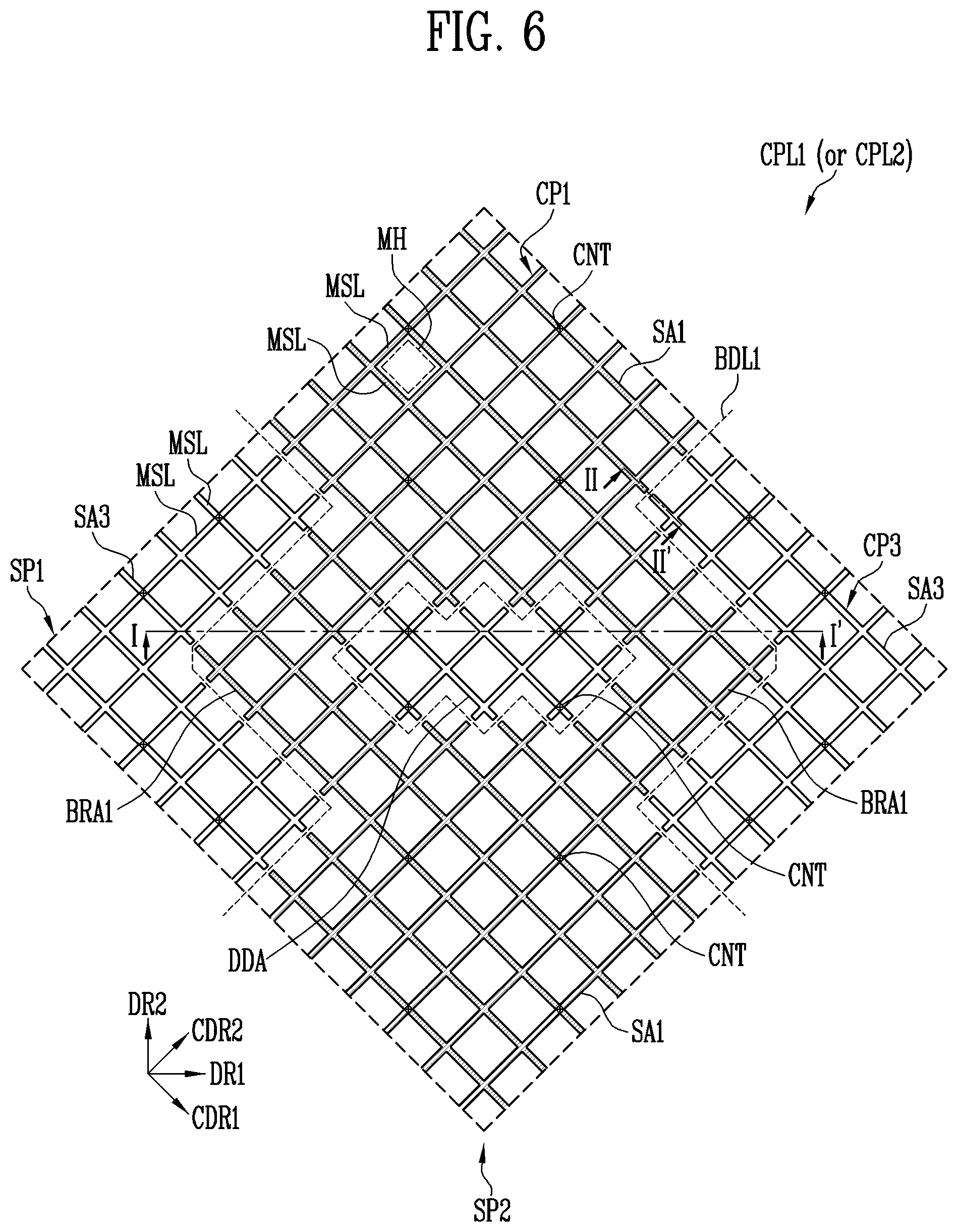 Patent US12547283 Figure 4 – Input sensor and display device including the same
