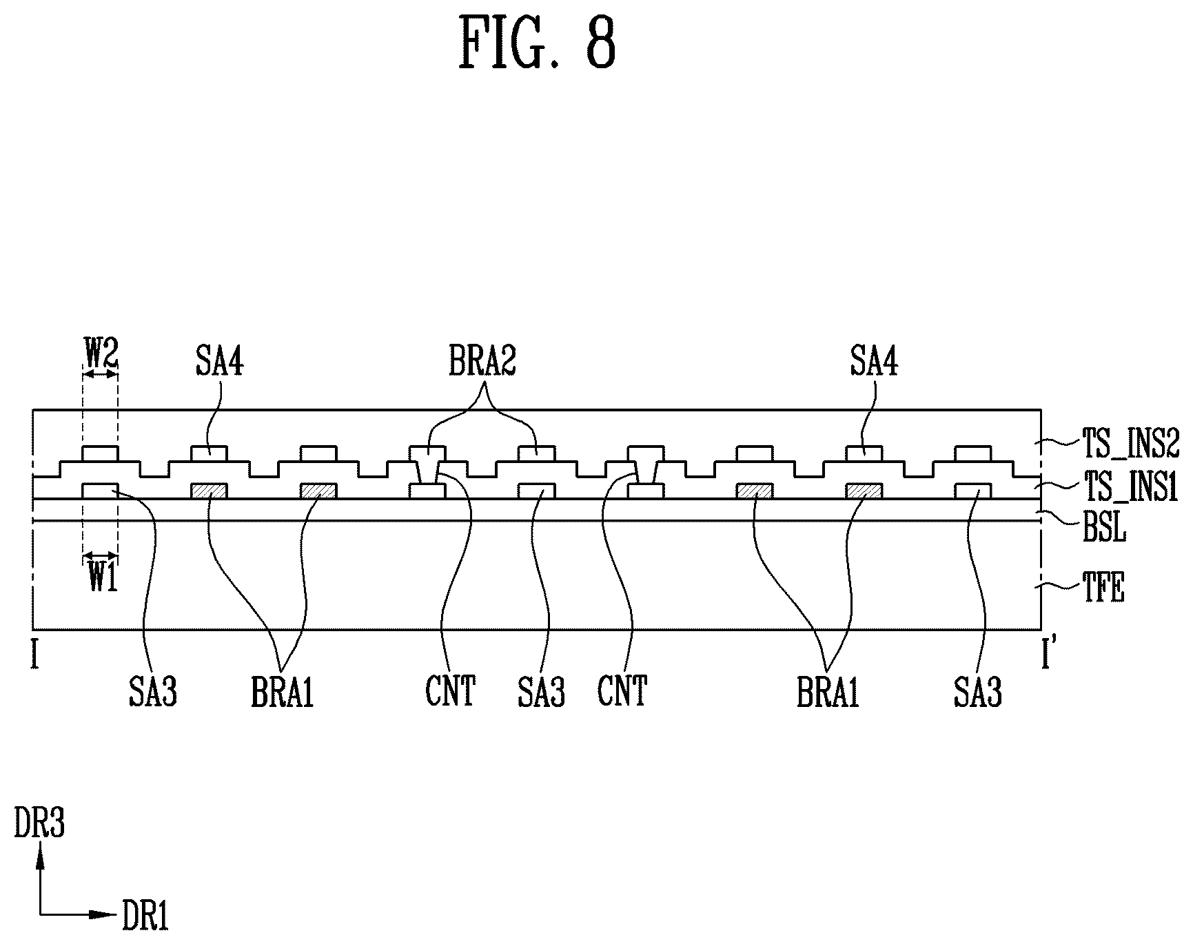 Patent US12547283 Figure 6 – Input sensor and display device including the same