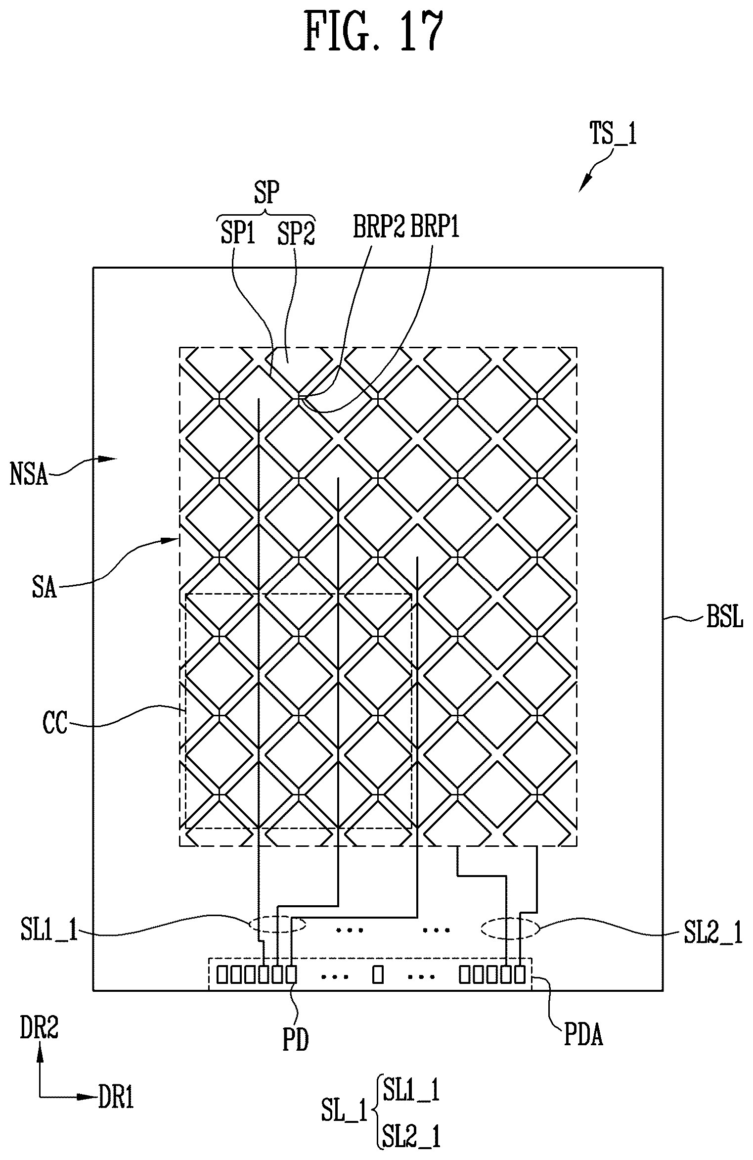 Patent US12547283 Figure 15 – Input sensor and display device including the same