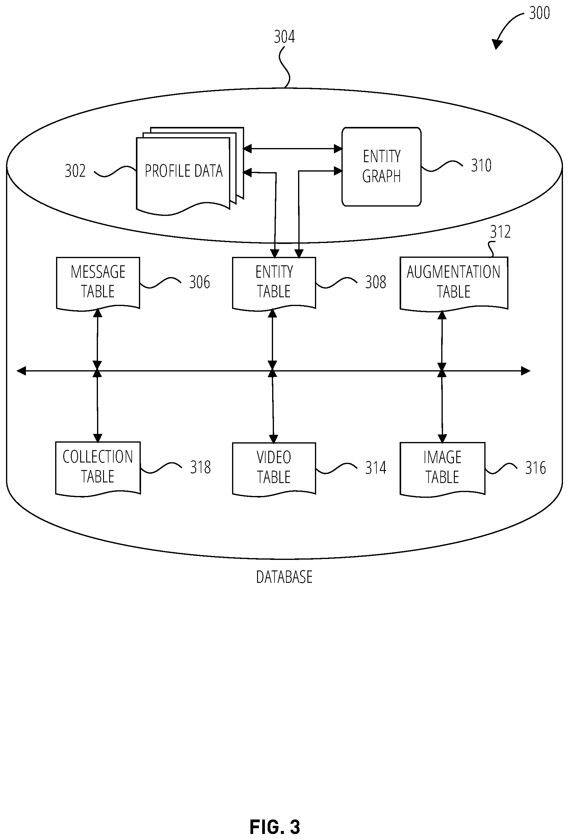 Patent US12547309 Figure 3 – User interface providing reply state transition
