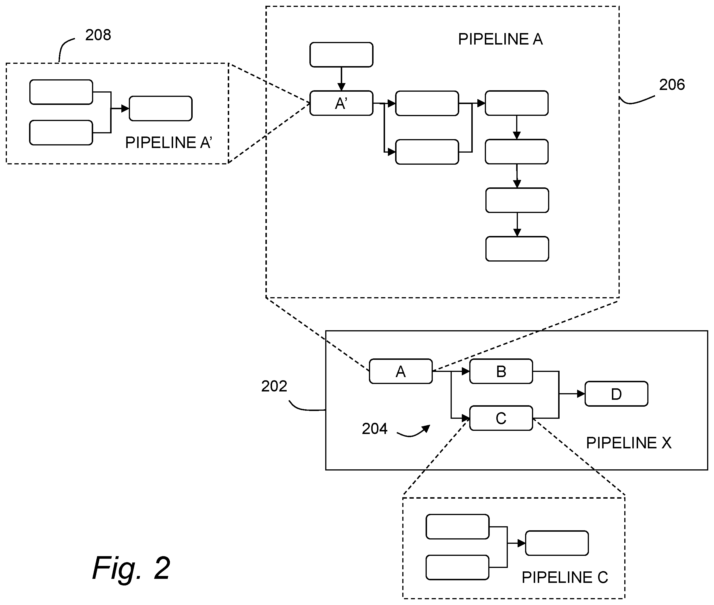 Patent US12547400 Figure 2 – Catalog for managing modular code