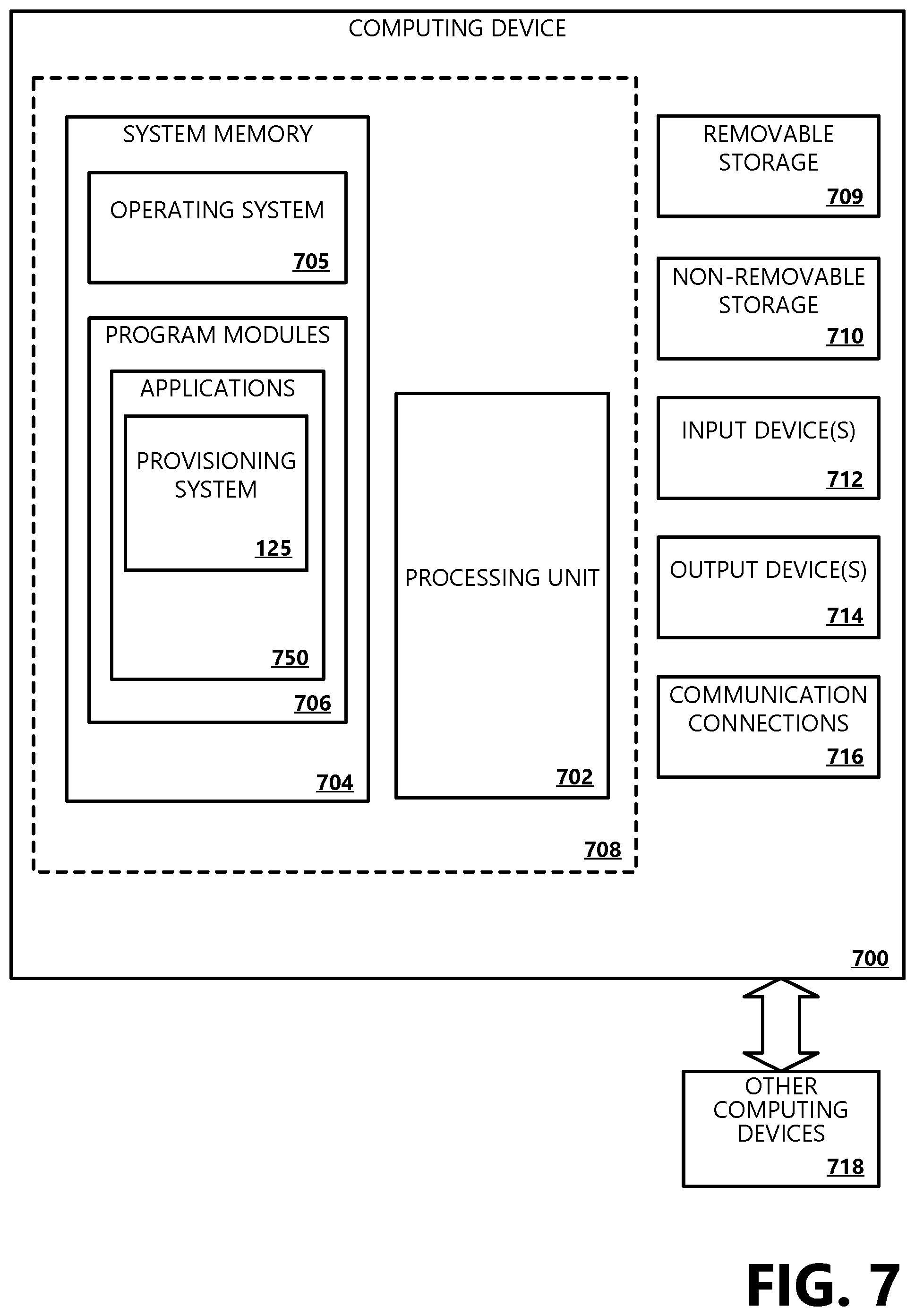Patent US12547473 Figure 8 – Flexible system design pattern for distributed system