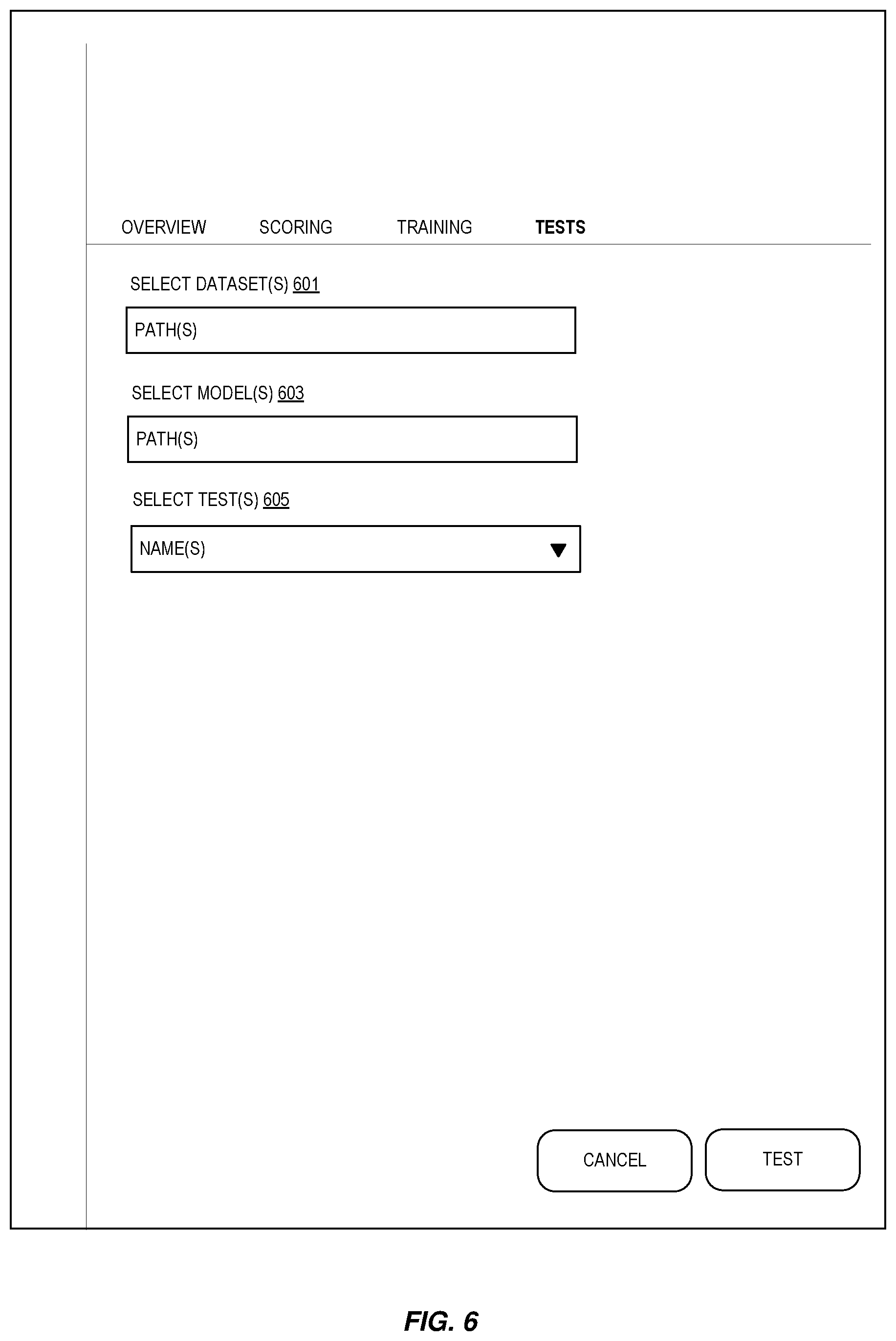 Patent US12547530 Figure 6 – Synthetic data generation and machine learning model testing