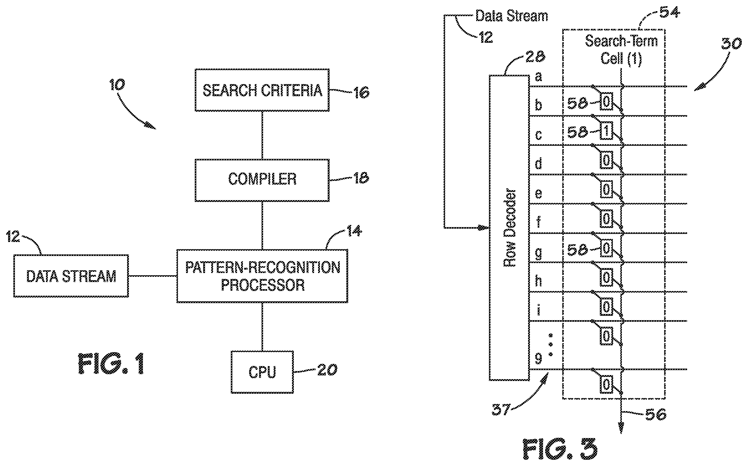 Patent US12547580 — Multi-level hierarchical routing matrices for pattern-recognition processors — Figure 1