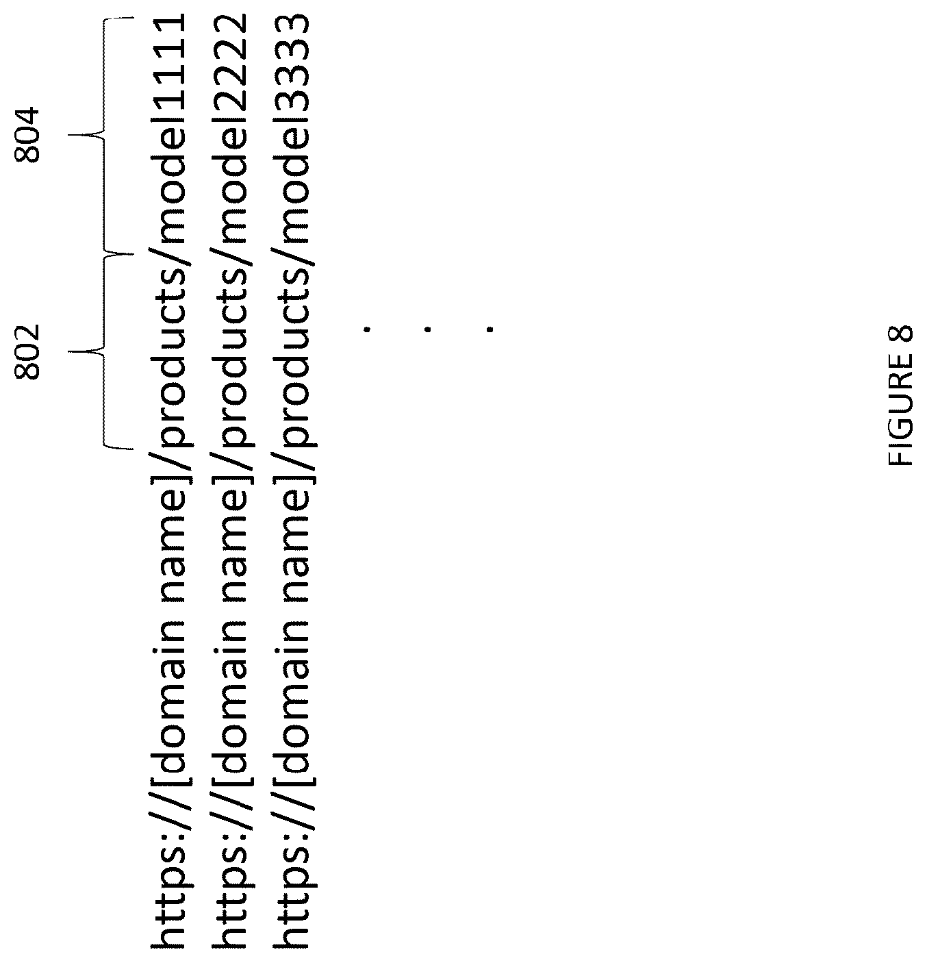 Patent US12547819 Figure 8 – Modular systems and methods for selectively enabling cloud-based assistive technologies