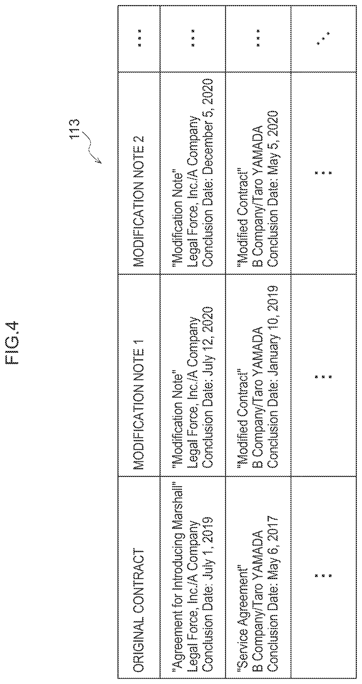 Patent US12547821 Figure 4 – Document processing method, and information processing device