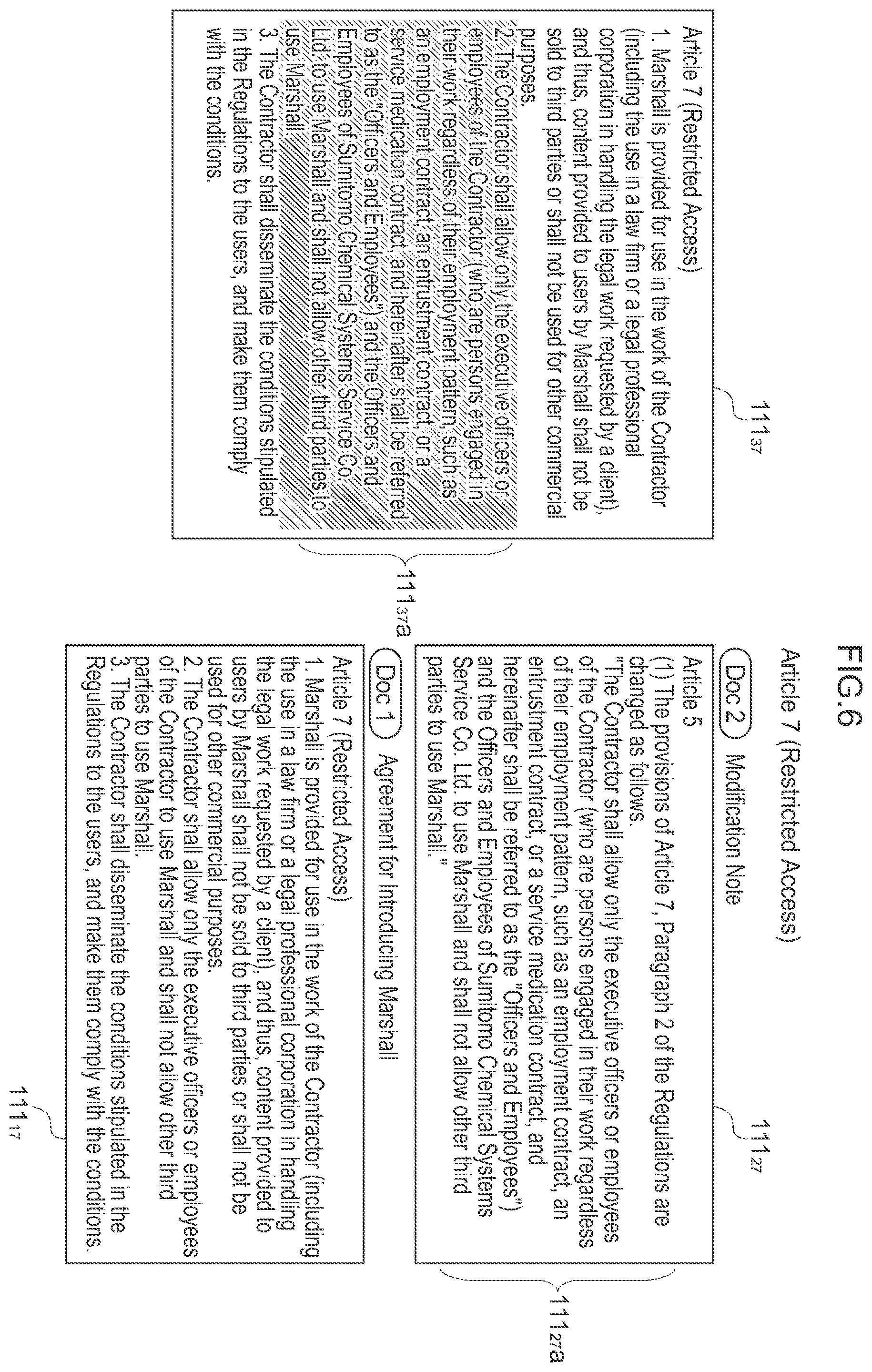 Patent US12547821 Figure 6 – Document processing method, and information processing device