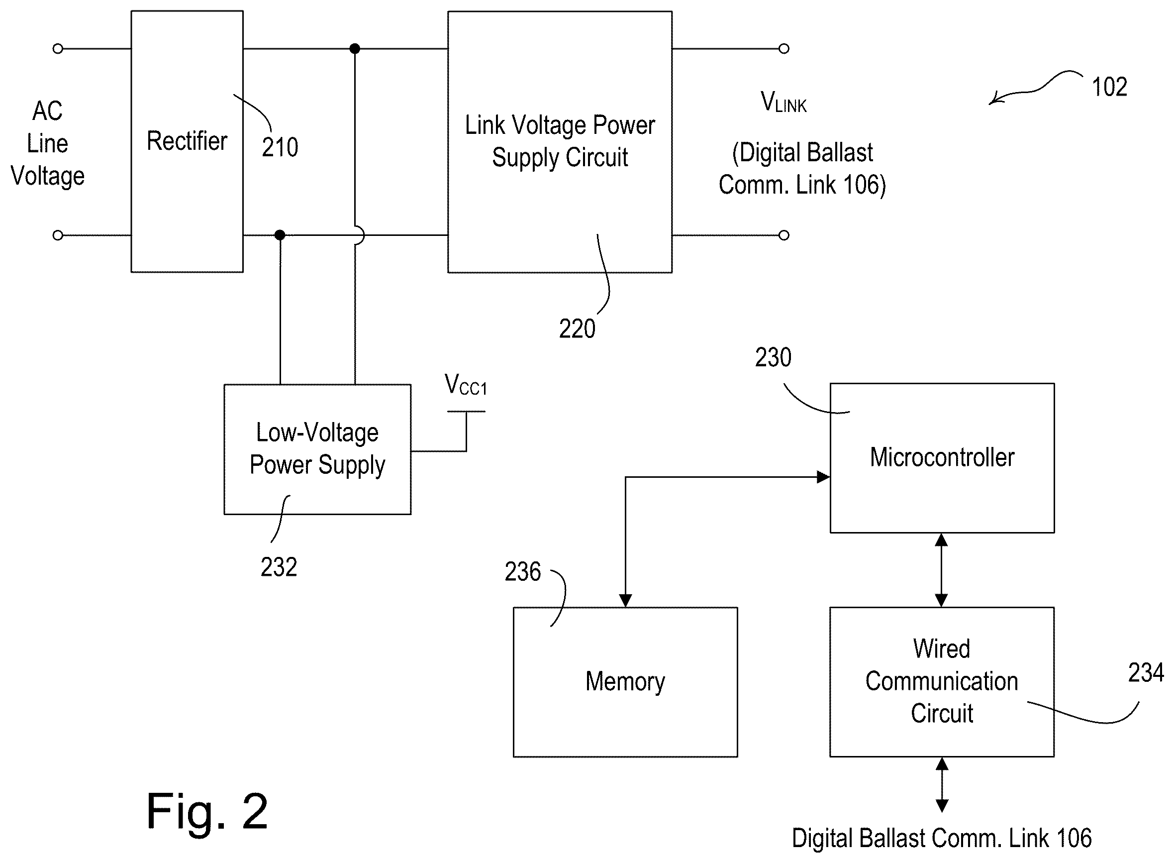 Patent US12547854 Figure 2 – Location-based configuration of a load control device